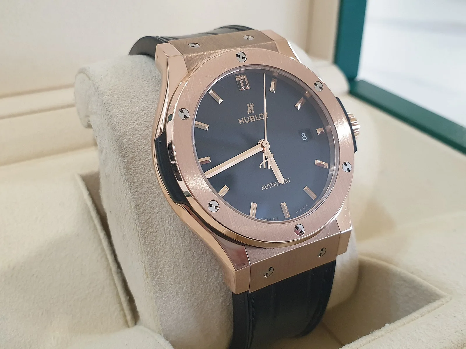 위블로 클래식 퓨전 금통 42mm 블랙 2021 사진 3