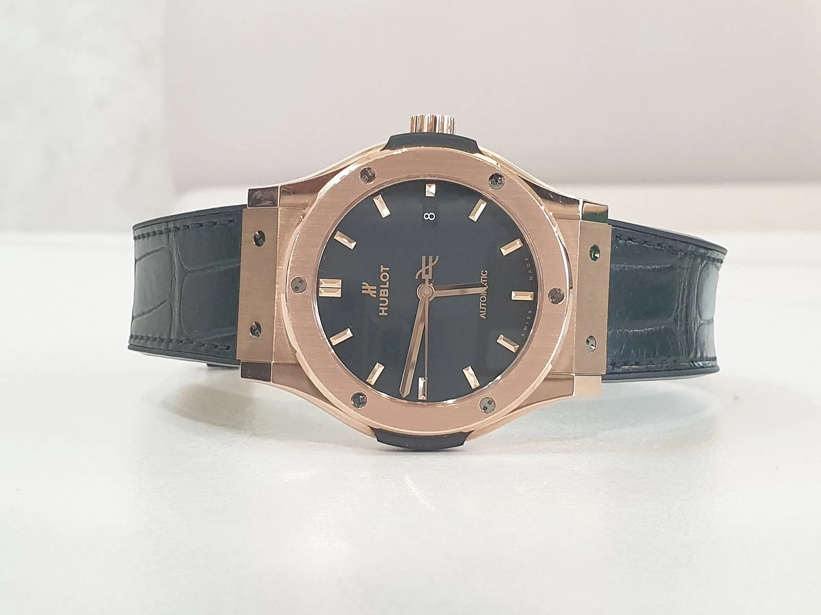 위블로 클래식 퓨전 금통 42mm 블랙 2021 사진 5