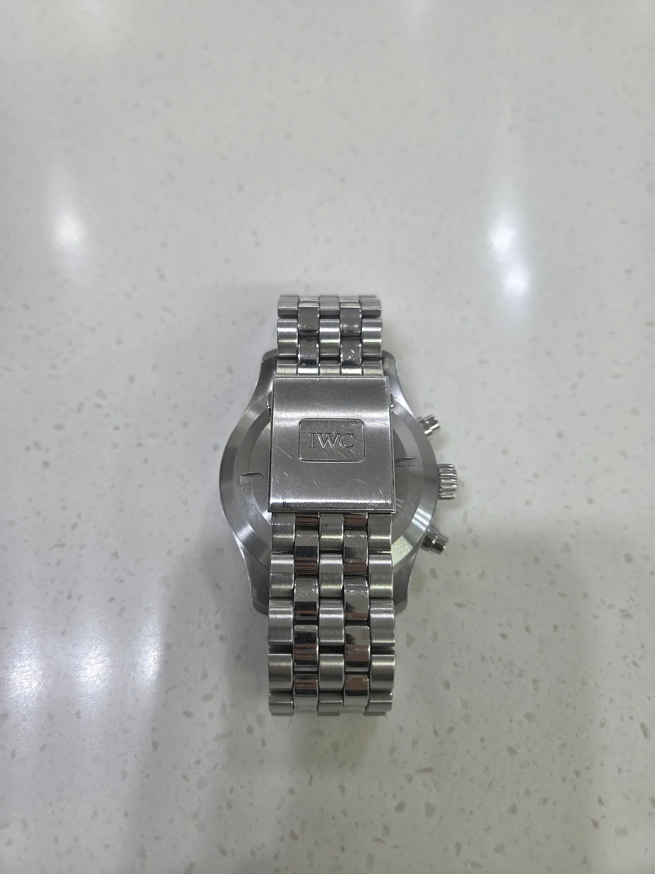 IWC 파일럿 크로노그래프 어린왕자 청판 43mm IW377717 2019 사진 4