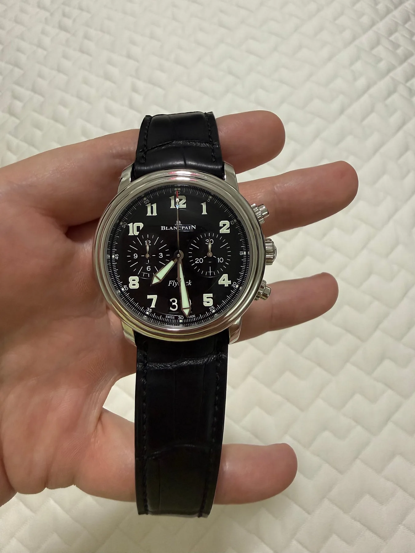 블랑팡 레망 플라이백 빅데이트 40mm 2026 사진 2