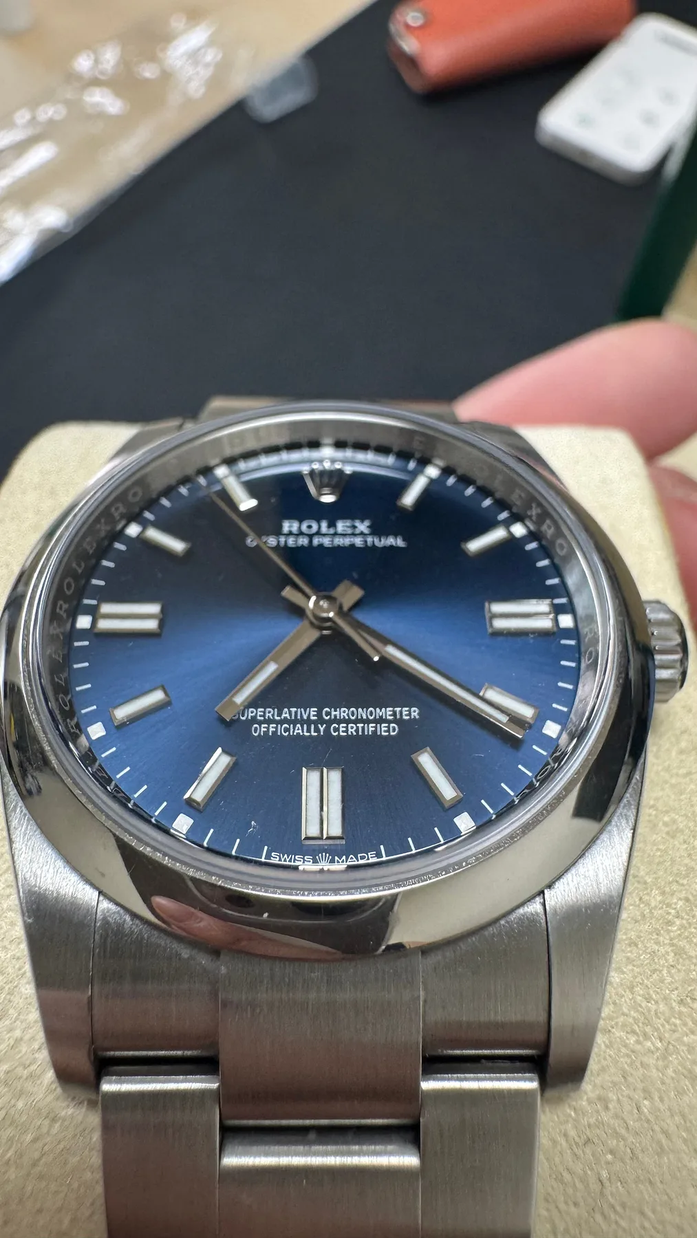 롤렉스 오이스퍼 퍼페츄얼 126000 청판 36mm 2020 사진 4