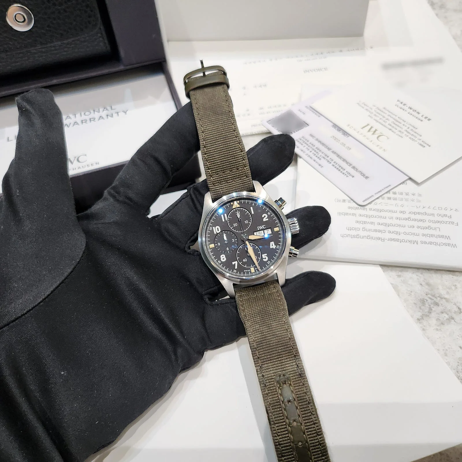 IWC IW387901 파일럿워치 크로노 스핏파이어 41mm 2022 사진 2