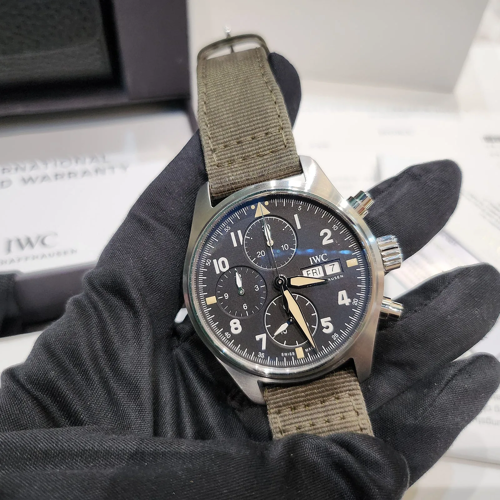 IWC IW387901 파일럿워치 크로노 스핏파이어 41mm 2022 사진 3