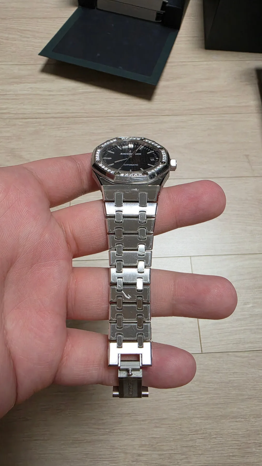 오데마피게 로얄오크 37mm 베젤 다이아 2017 사진 4