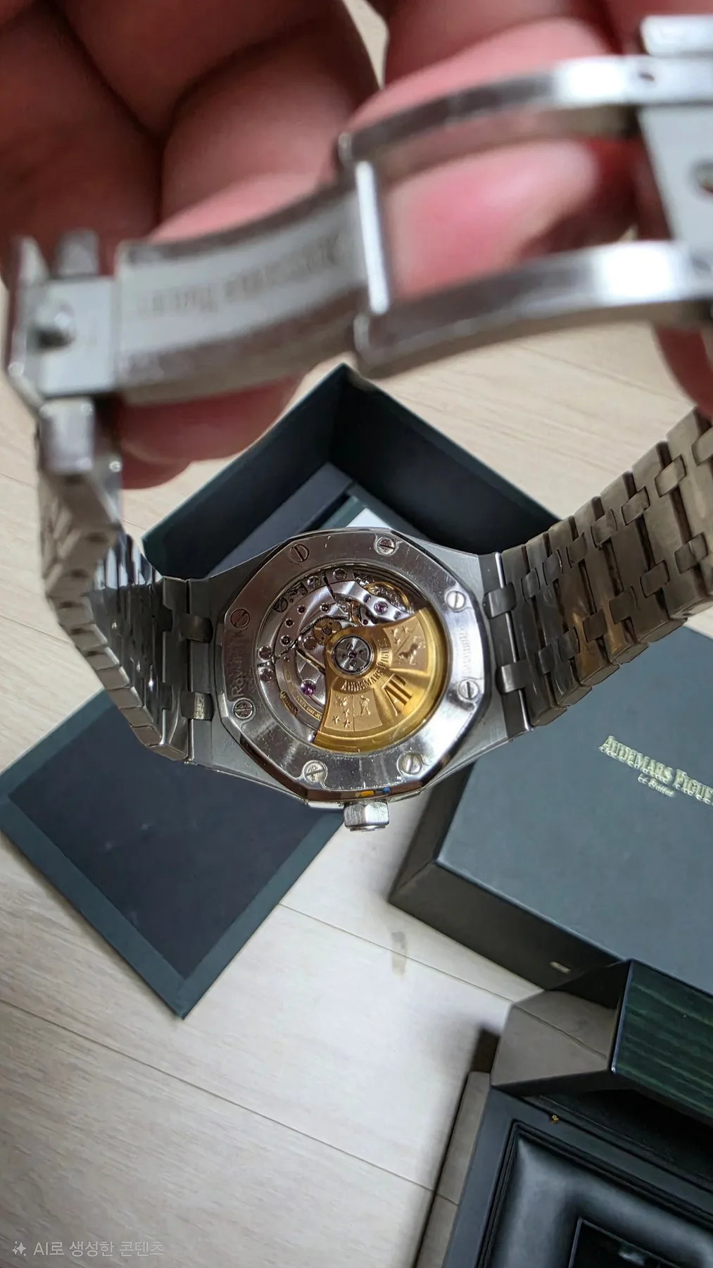 오데마피게 로얄오크 37mm 베젤 다이아 2017 사진 7