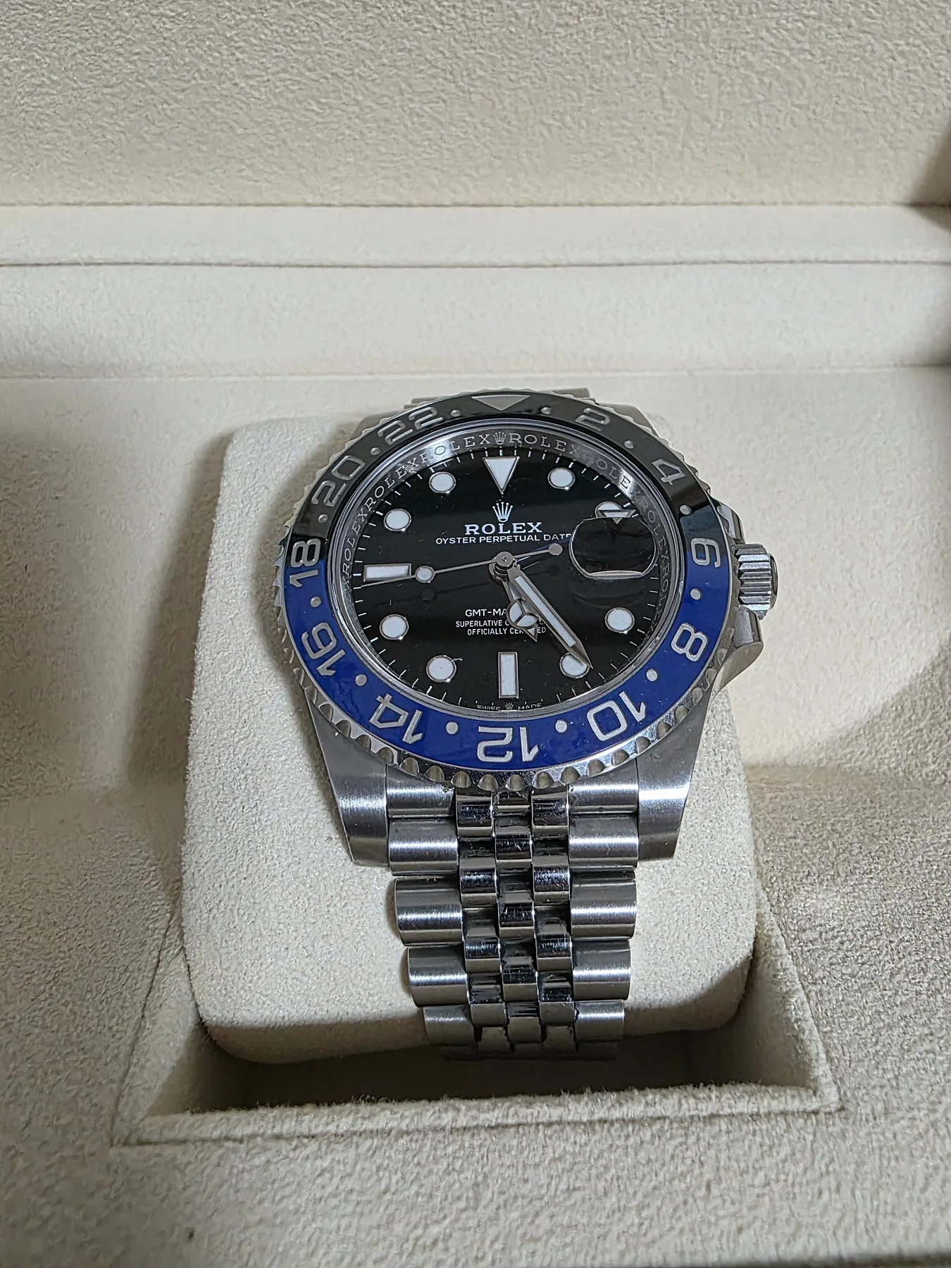 롤렉스 GMT 마스터2 배트걸 126710BLNR 2022 사진 5