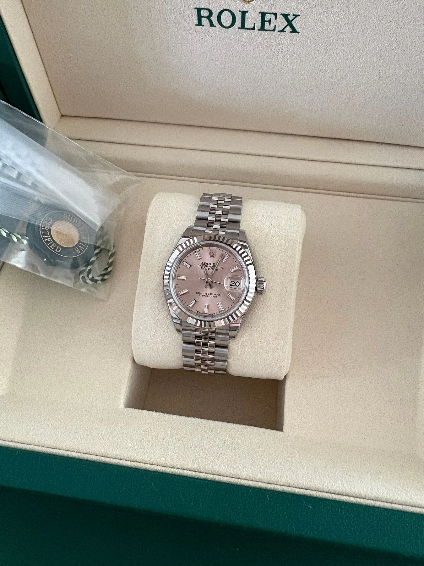 롤렉스 Lady-Datejust 핑크바 279174 2025 사진 2