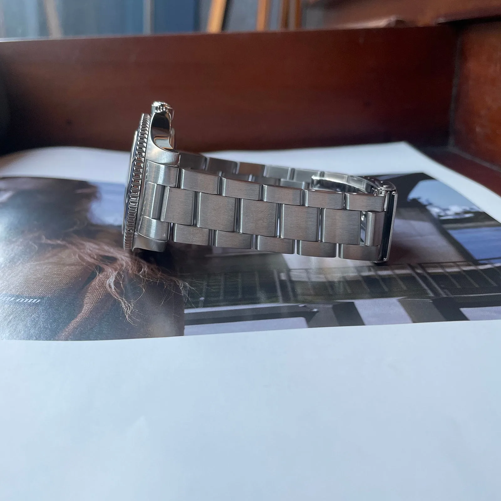 브라이틀링 슈퍼오션 42mm 청판 2022 사진 3