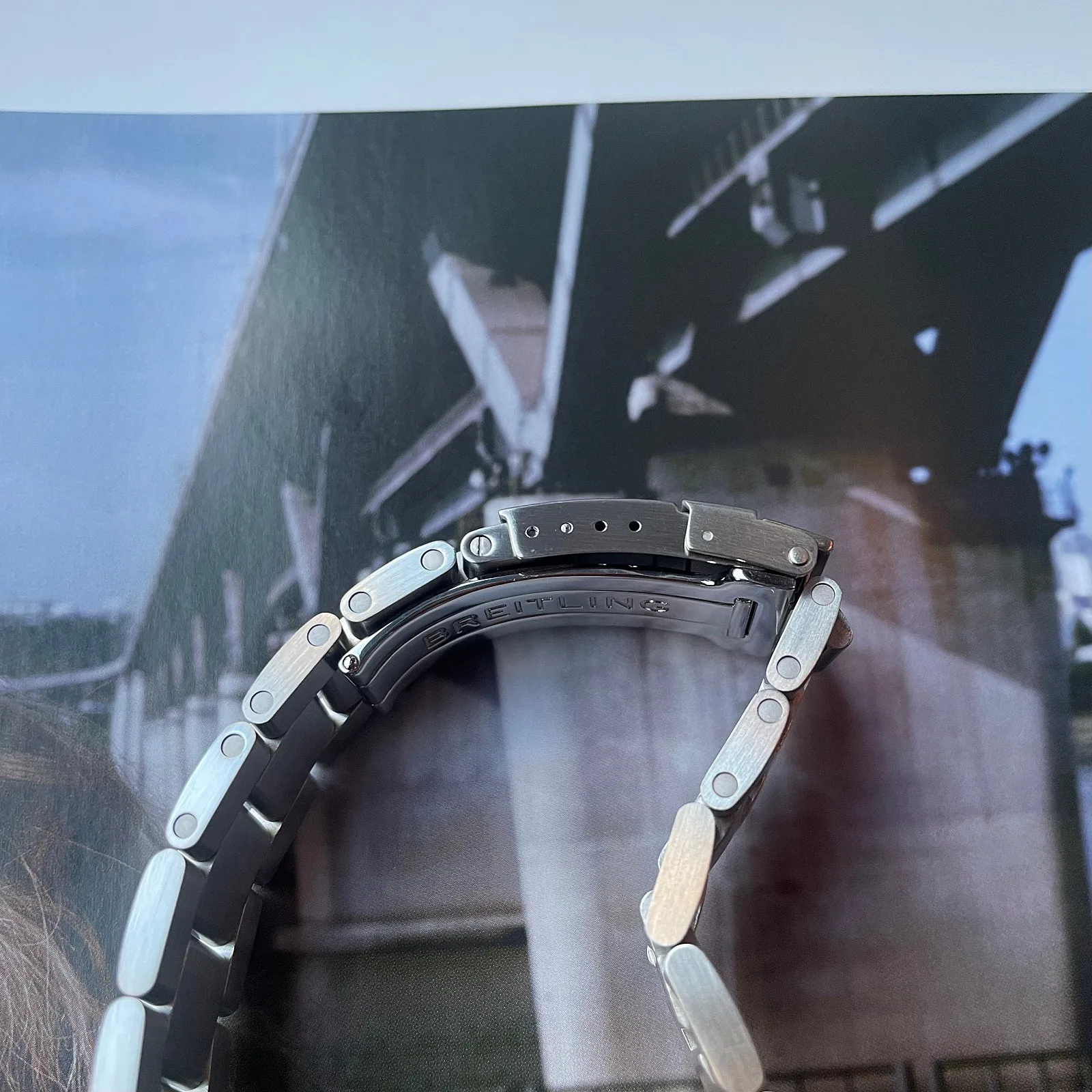 브라이틀링 슈퍼오션 42mm 청판 2022 사진 7