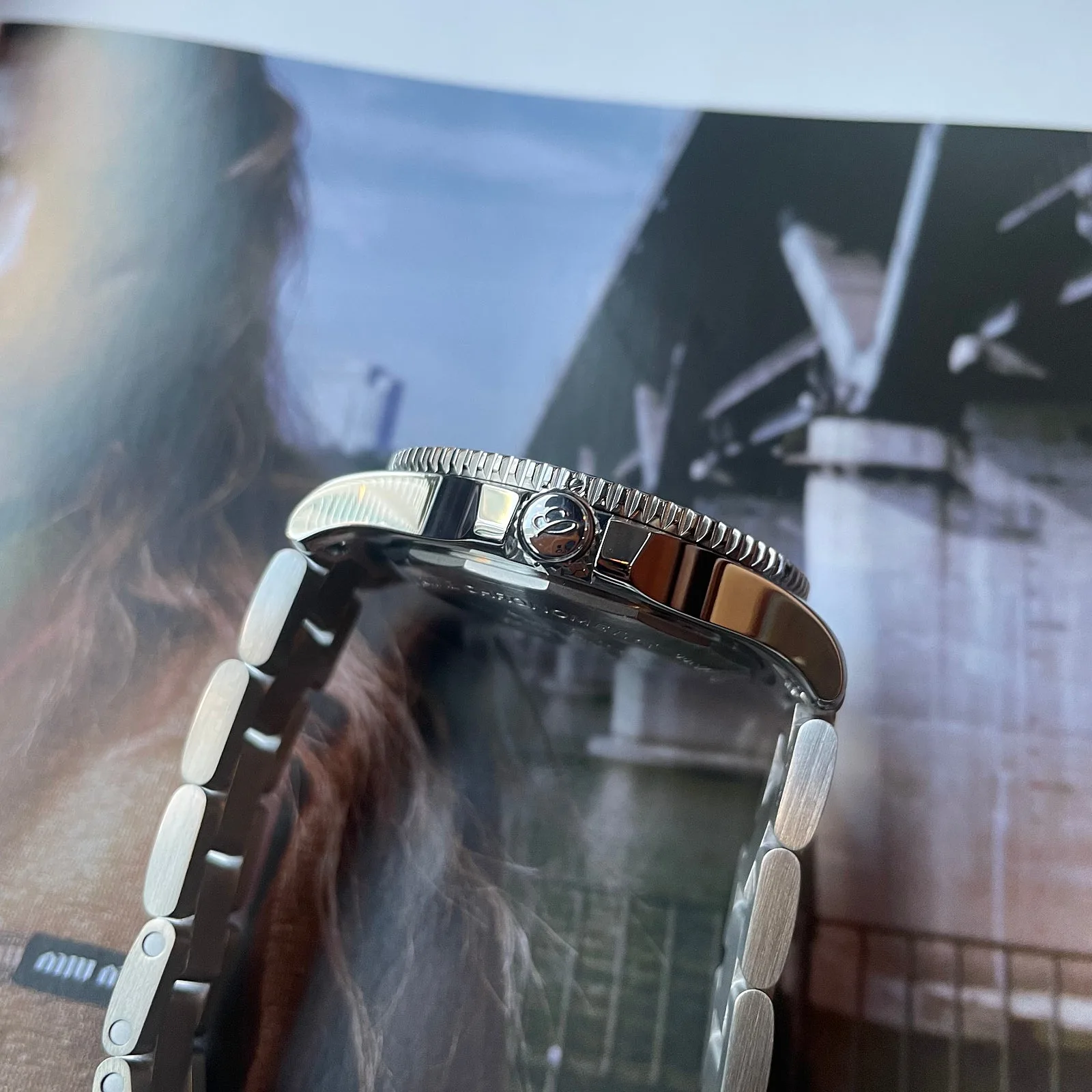 브라이틀링 슈퍼오션 42mm 청판 2022 사진 8