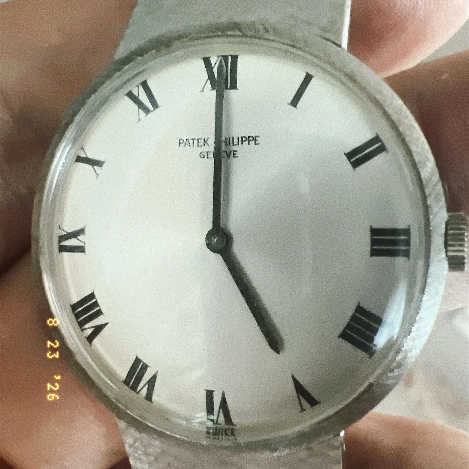파텍필립 3486 화이트골드 운모다이얼 사진 8