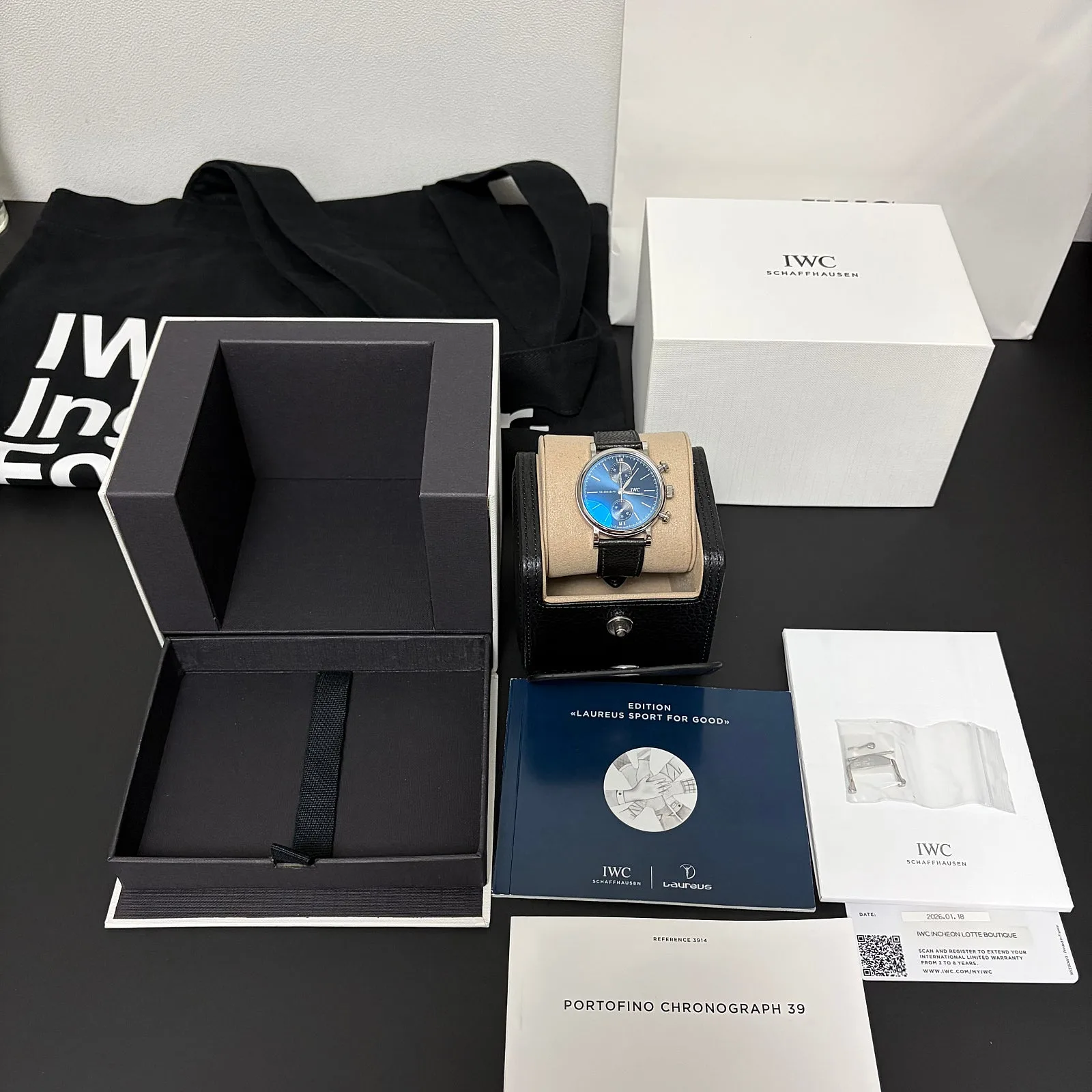 IWC 포르토피노 크로노그래프 39 라우레우스 에디션 2026 사진 5