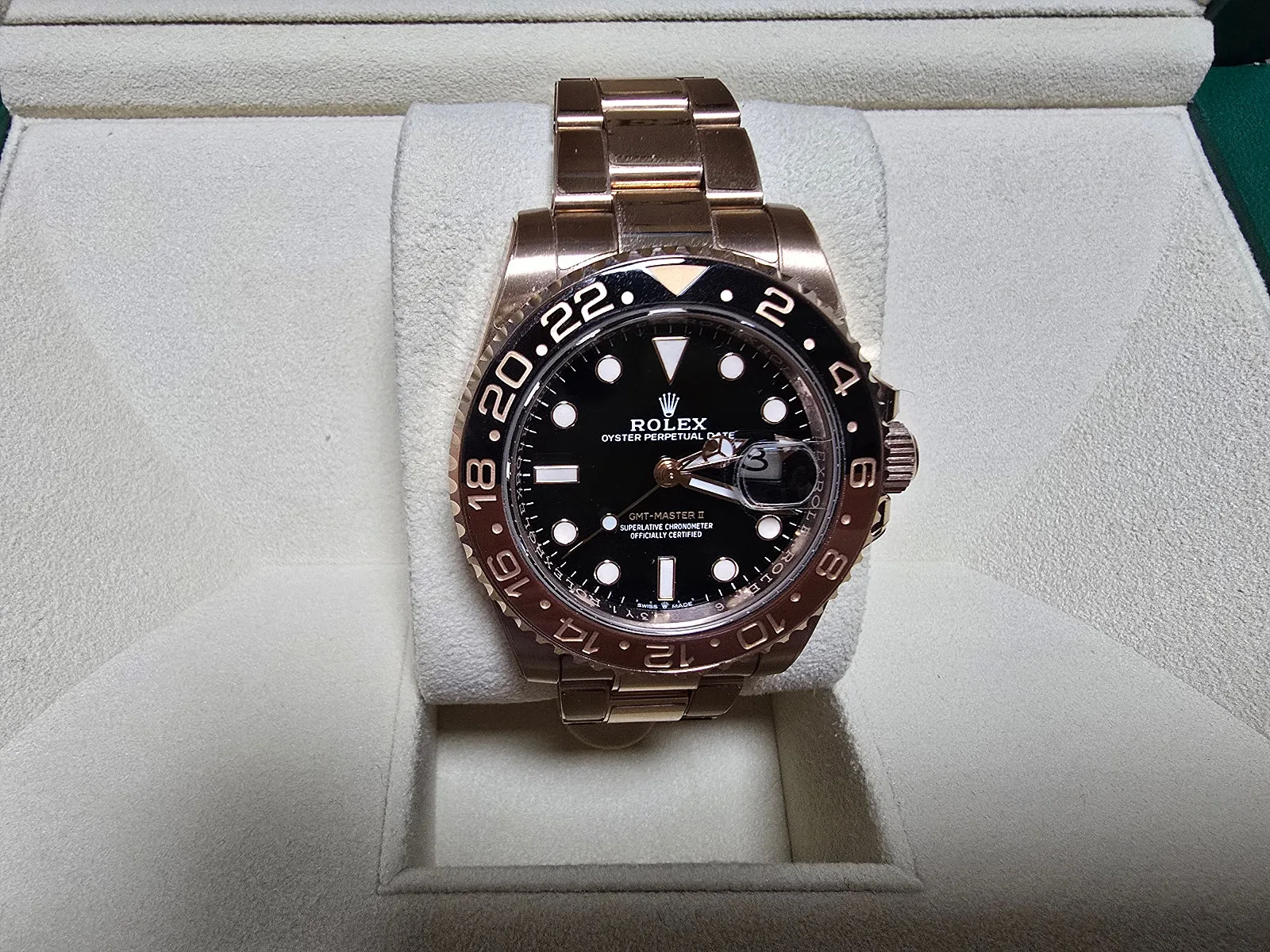 롤렉스 GMT 마스터2 루트비어 금통 2022 사진 7