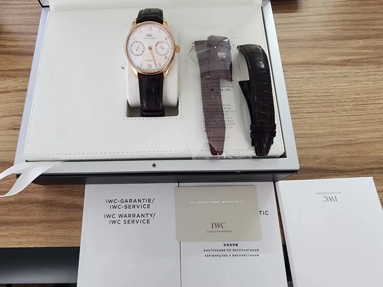 IWC 포르투기저 세븐데이즈 레드골드 2016 사진 3