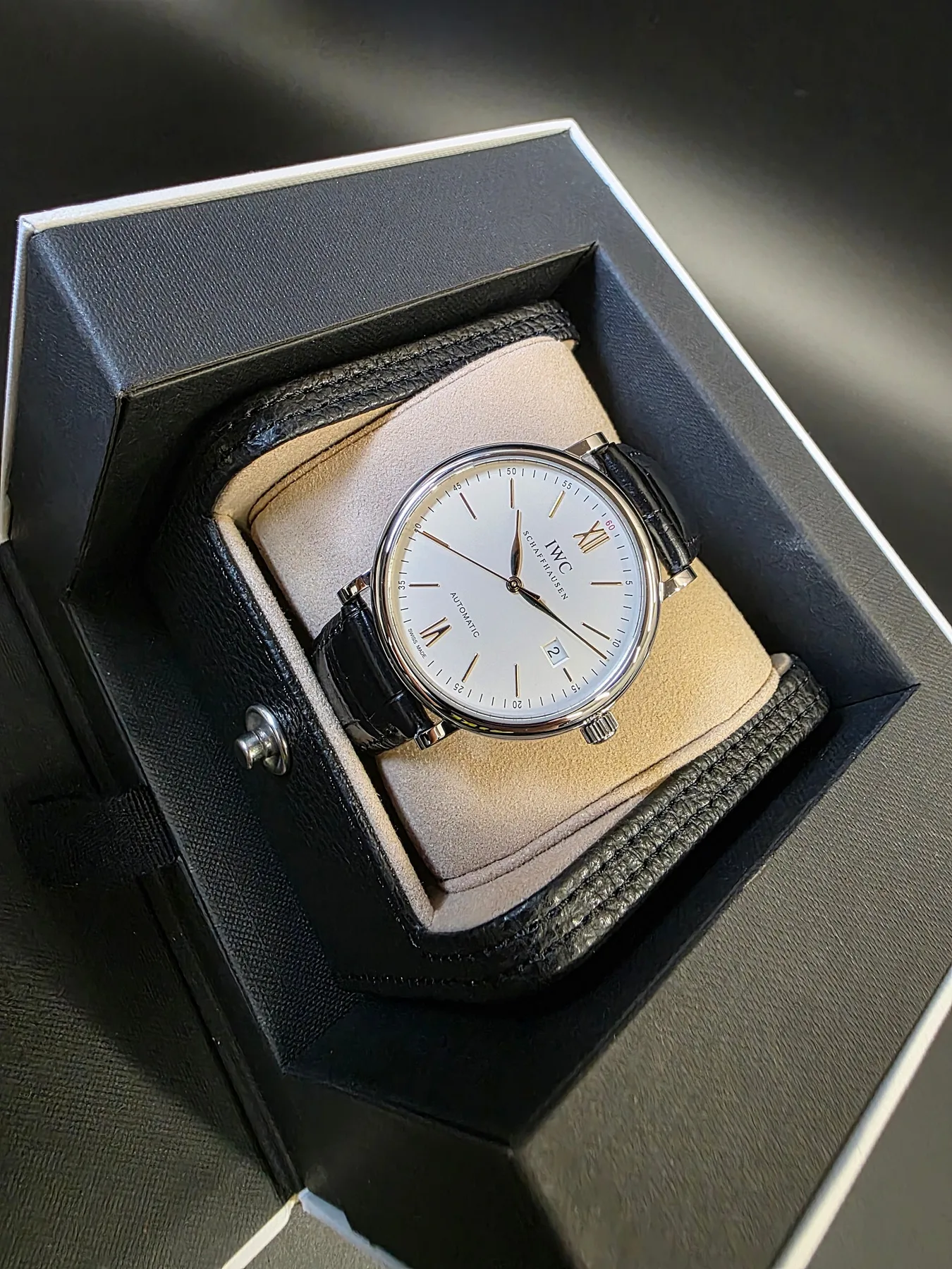 IWC 포르토피노 골드핸즈 오토매틱 40mm 2020 사진 2