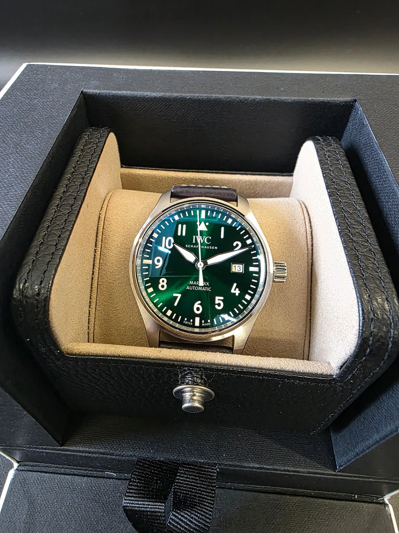 IWC 파일럿워치 마크 XX 오토매틱 40mm 그린 2024 사진 1