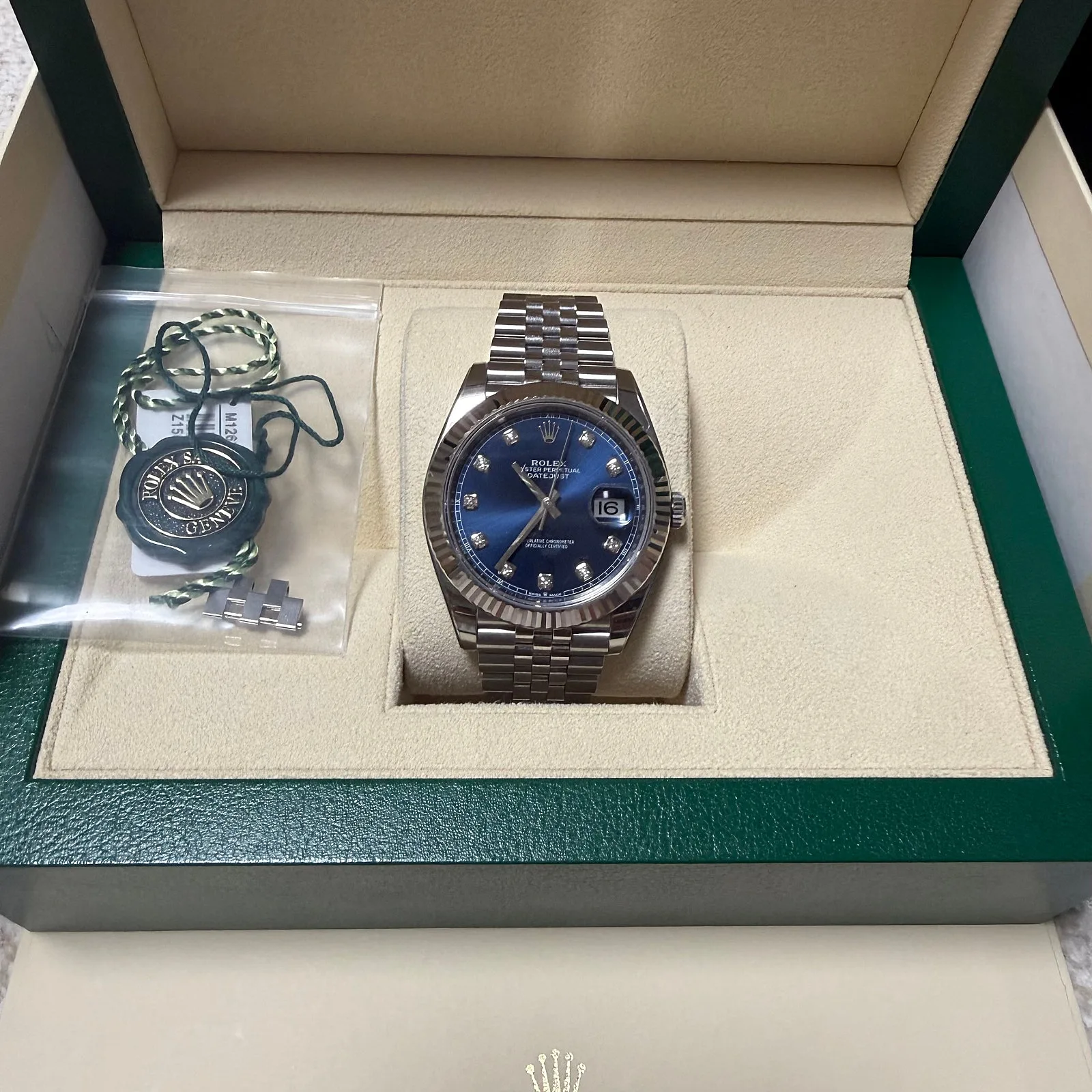 롤렉스 데이저스트 41mm 청판 다이아 쥬빌레 2024 사진 2