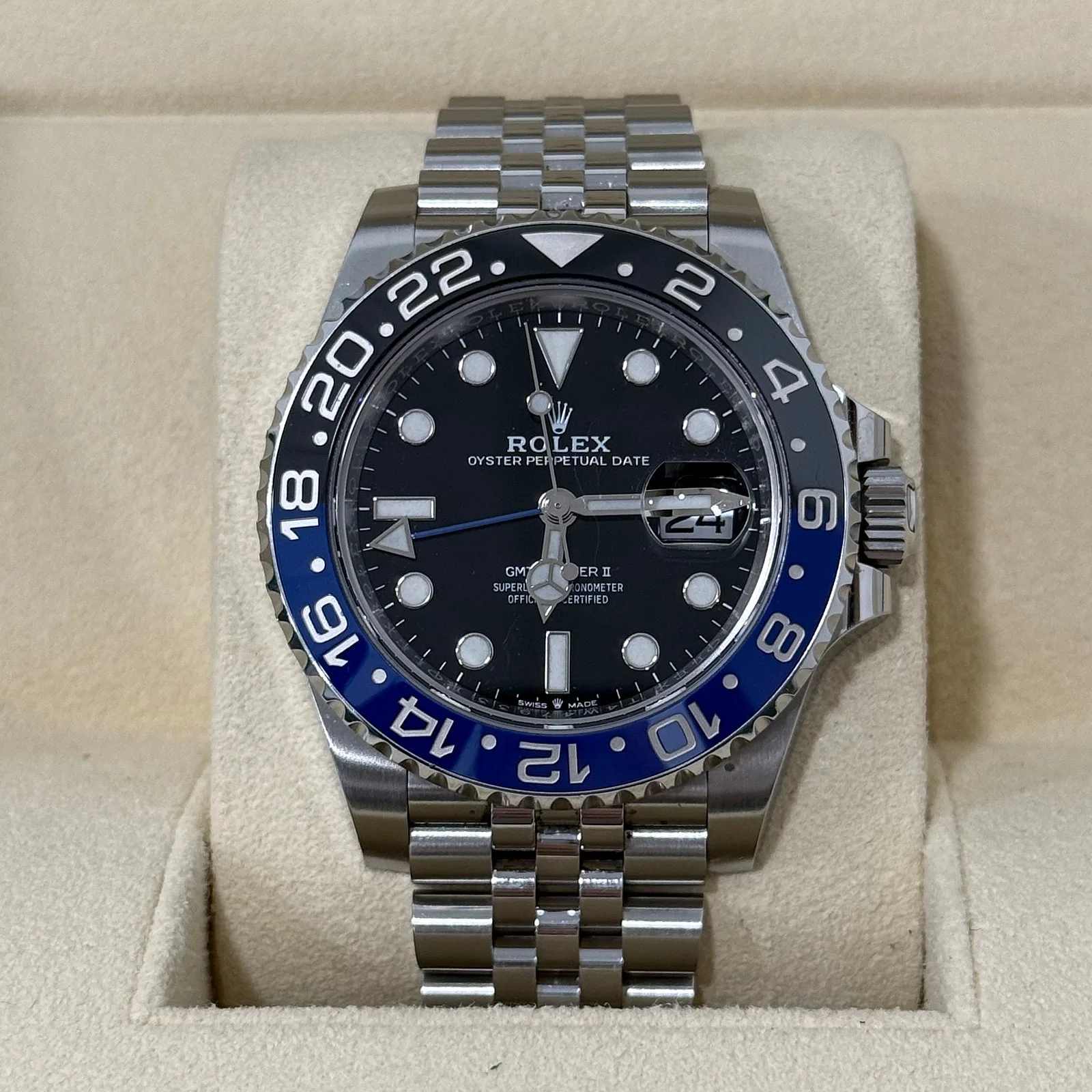 롤렉스 GMT Master2 배트걸 126710BLNROOOOOO 2022 사진 5
