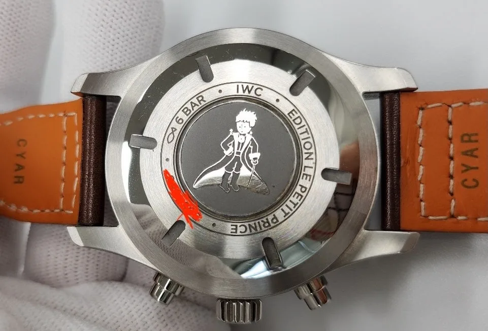 IWC 파일럿 크로노그래프 어린왕자 에디션 청판 43mm 2017 사진 3
