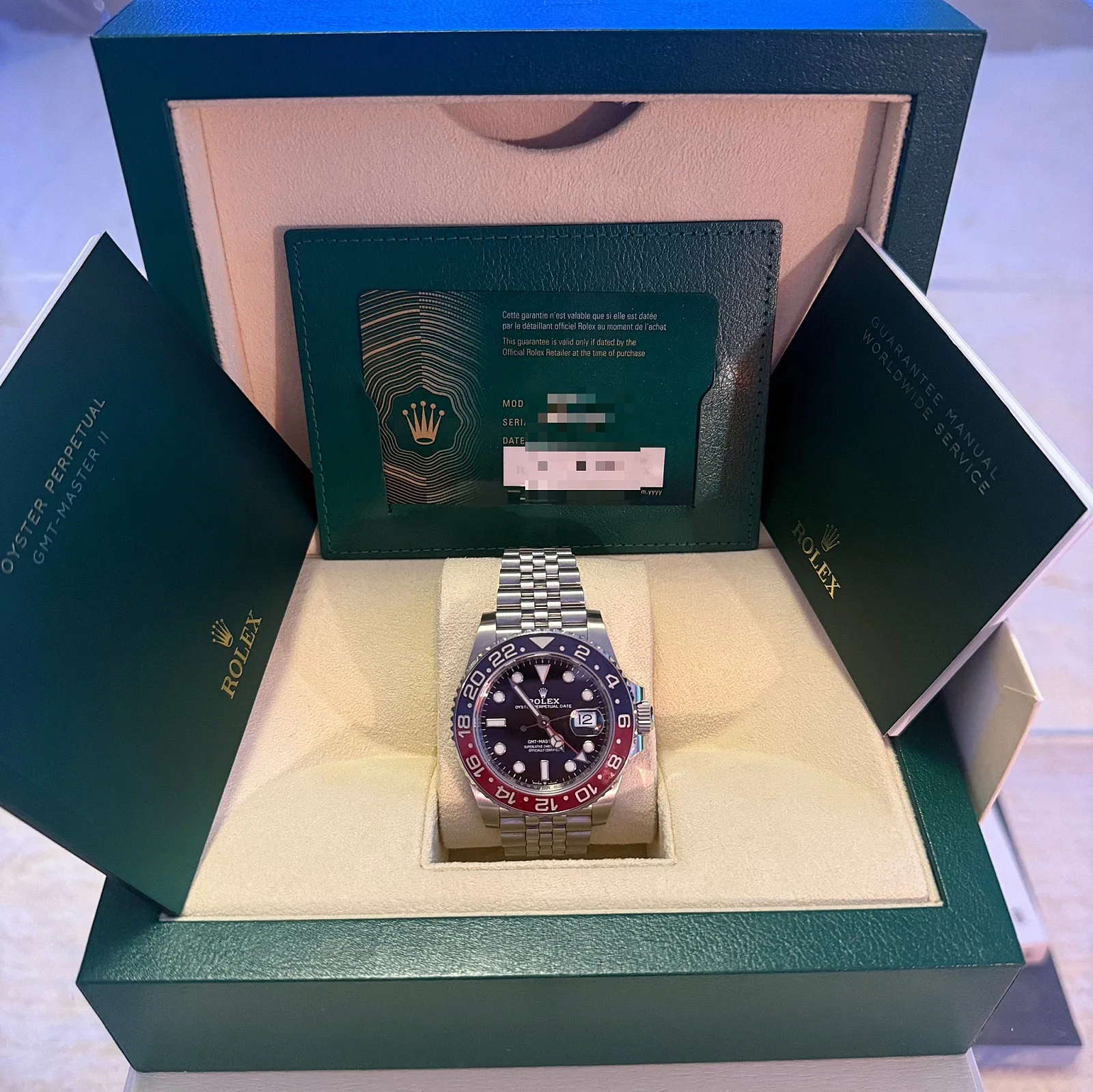 롤렉스 GMT 펩시 126710BLRO 2021 사진 1
