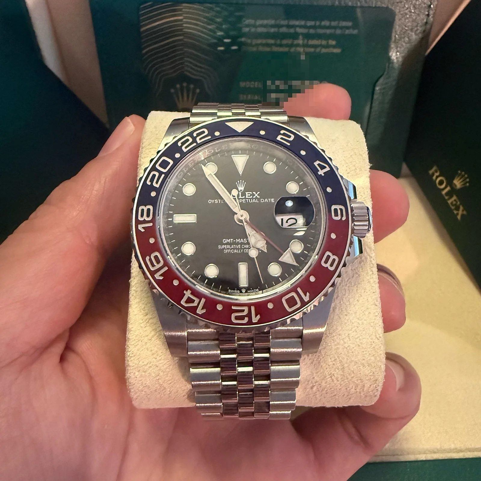 롤렉스 GMT 펩시 126710BLRO 2021 사진 8