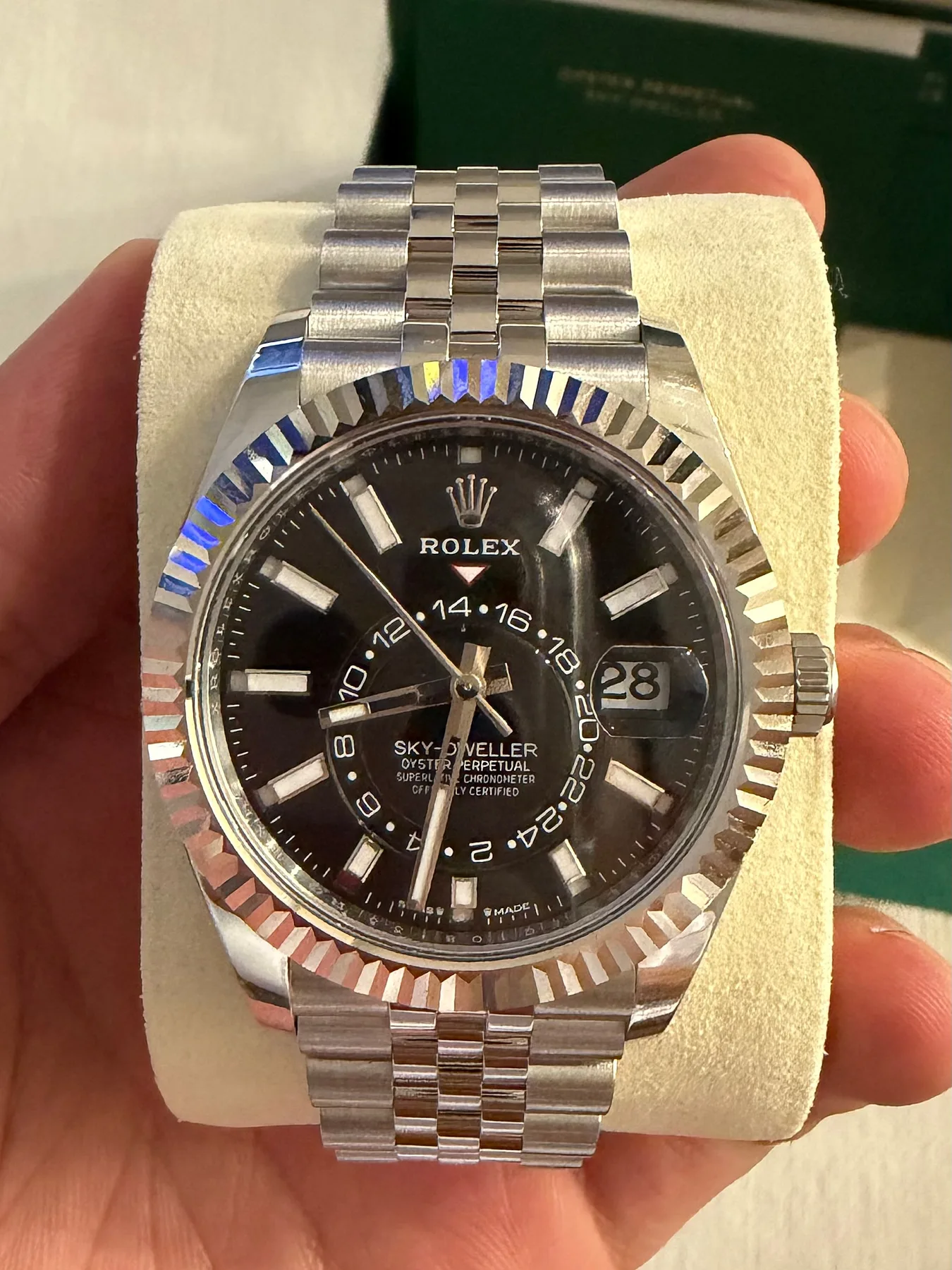 롤렉스 스카이드웰러 검판 쥬빌레 42mm 2026 사진 2