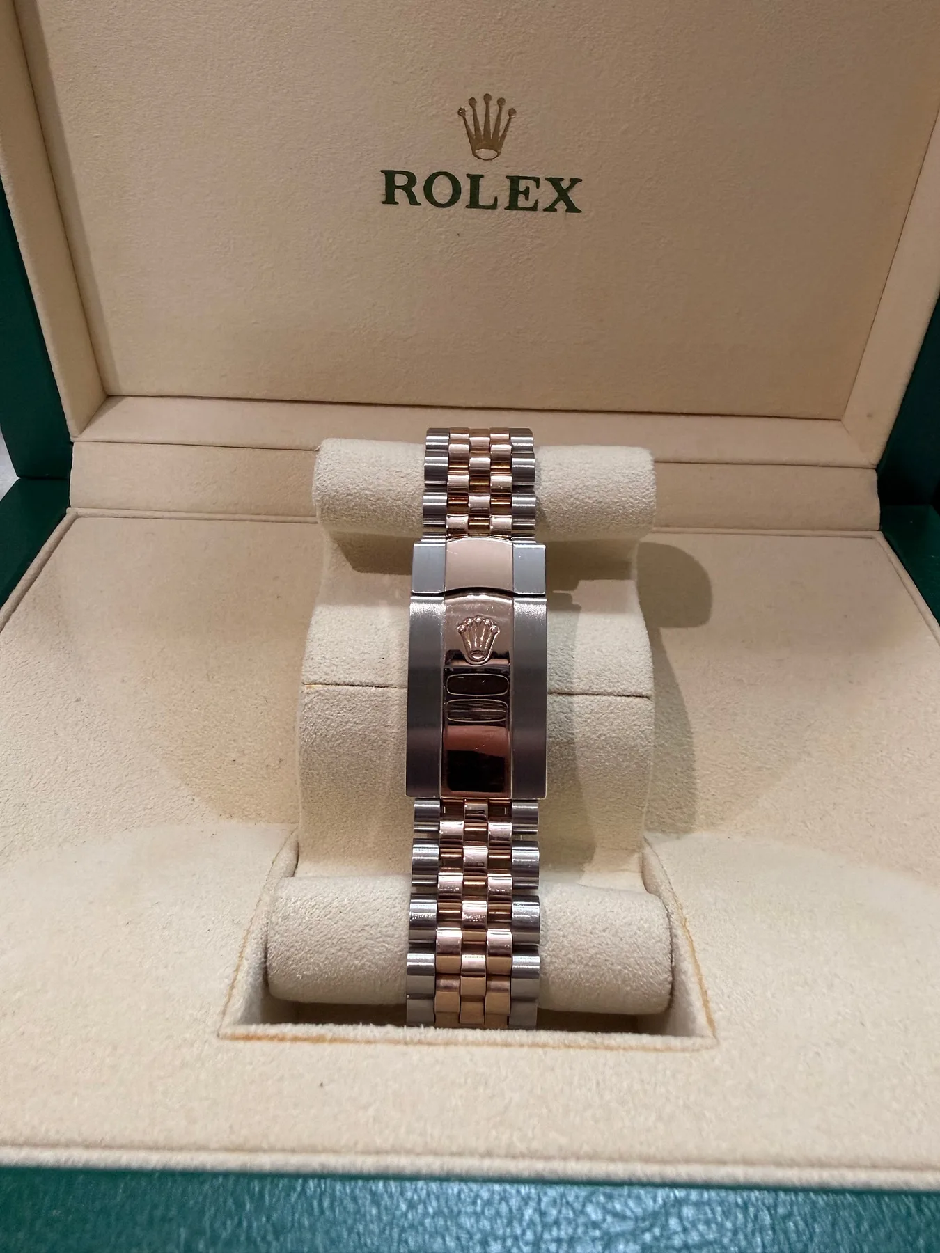 롤렉스 데이저스트 41mm 초코 텐포인트 다이아 로즈골드 콤비 플루티드 베젤 쥬빌레 2018 사진 5
