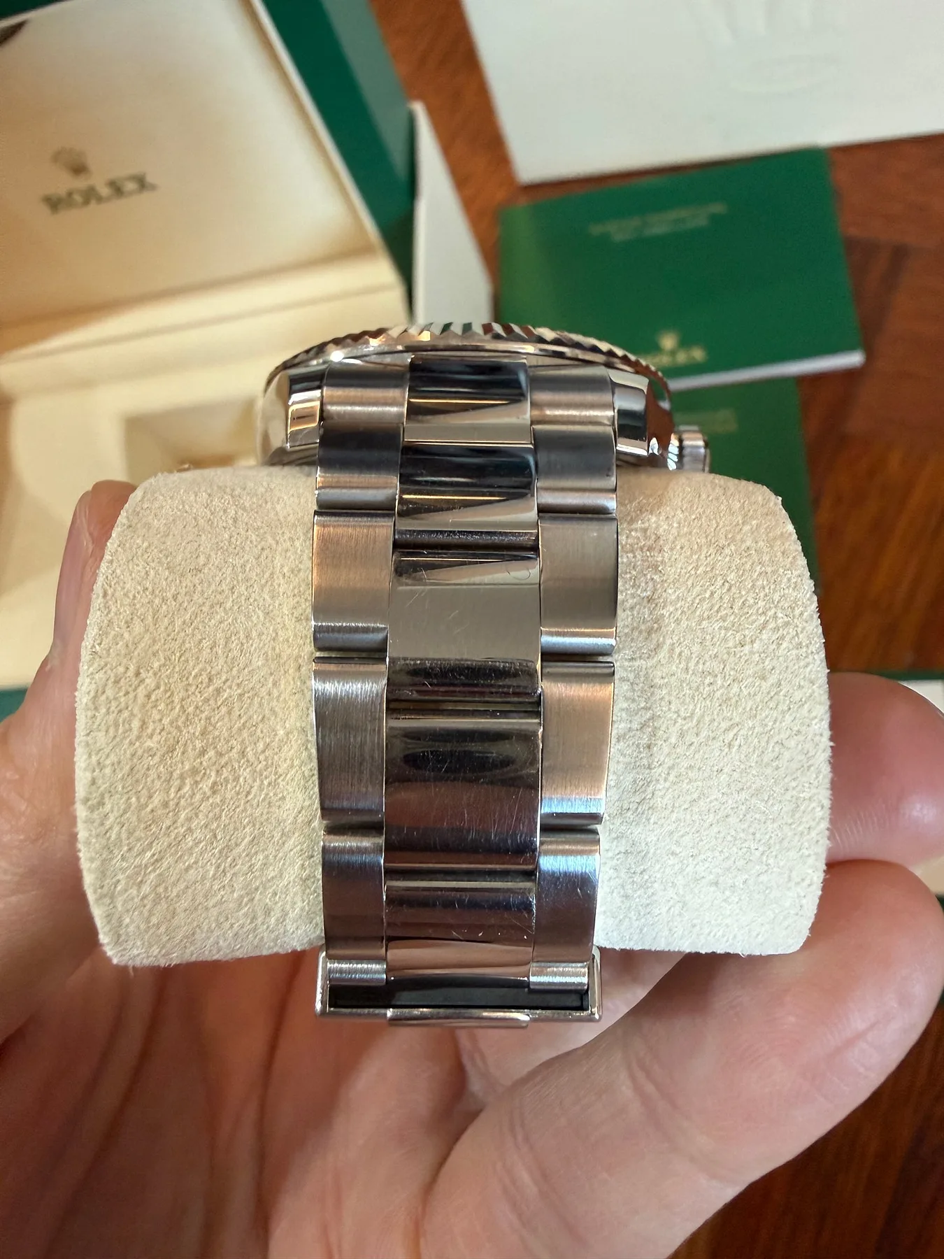 롤렉스 스카이드웰러 청판 오이스터 42mm 326934 2018 사진 4