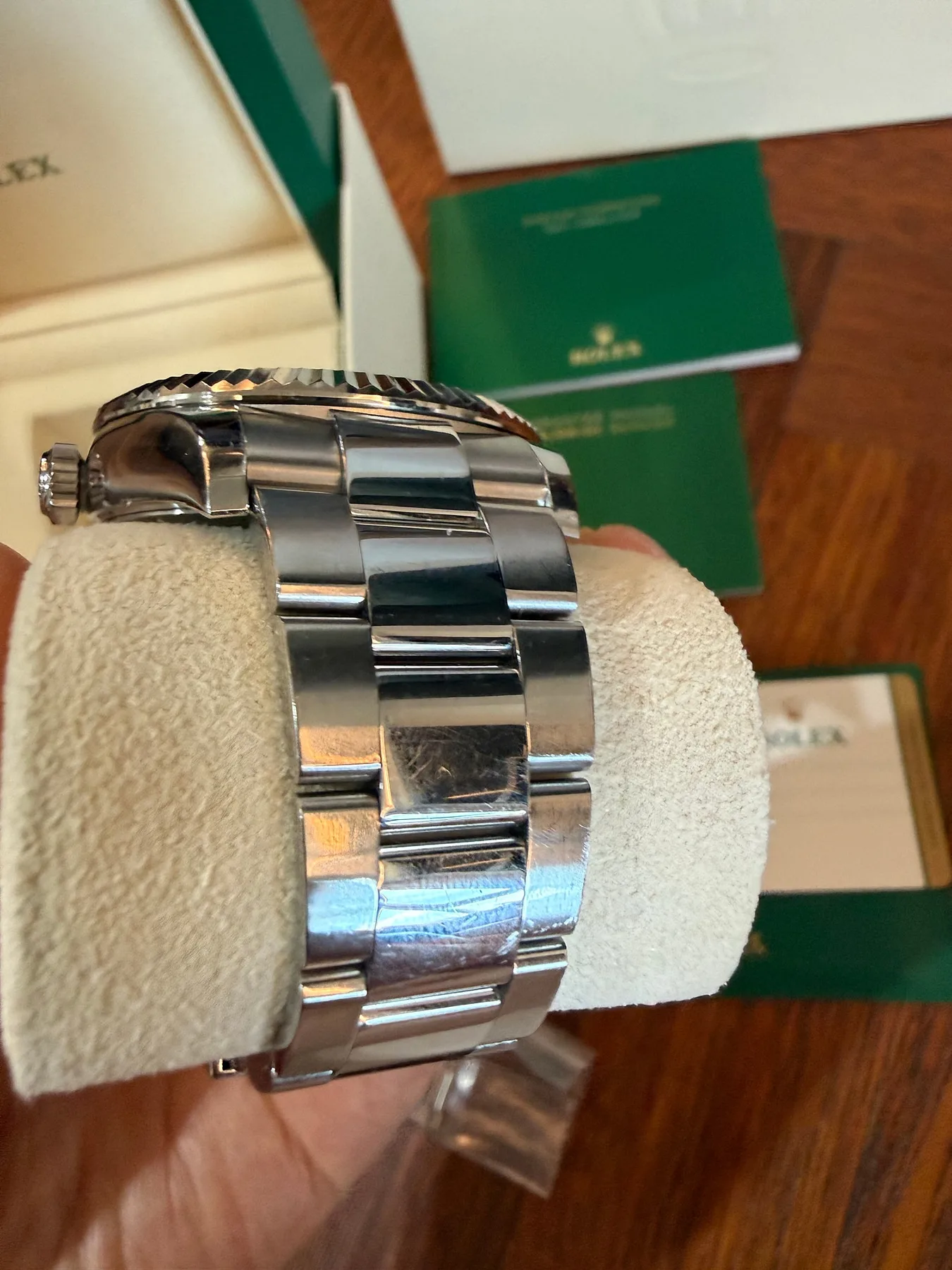 롤렉스 스카이드웰러 청판 오이스터 42mm 326934 2018 사진 6