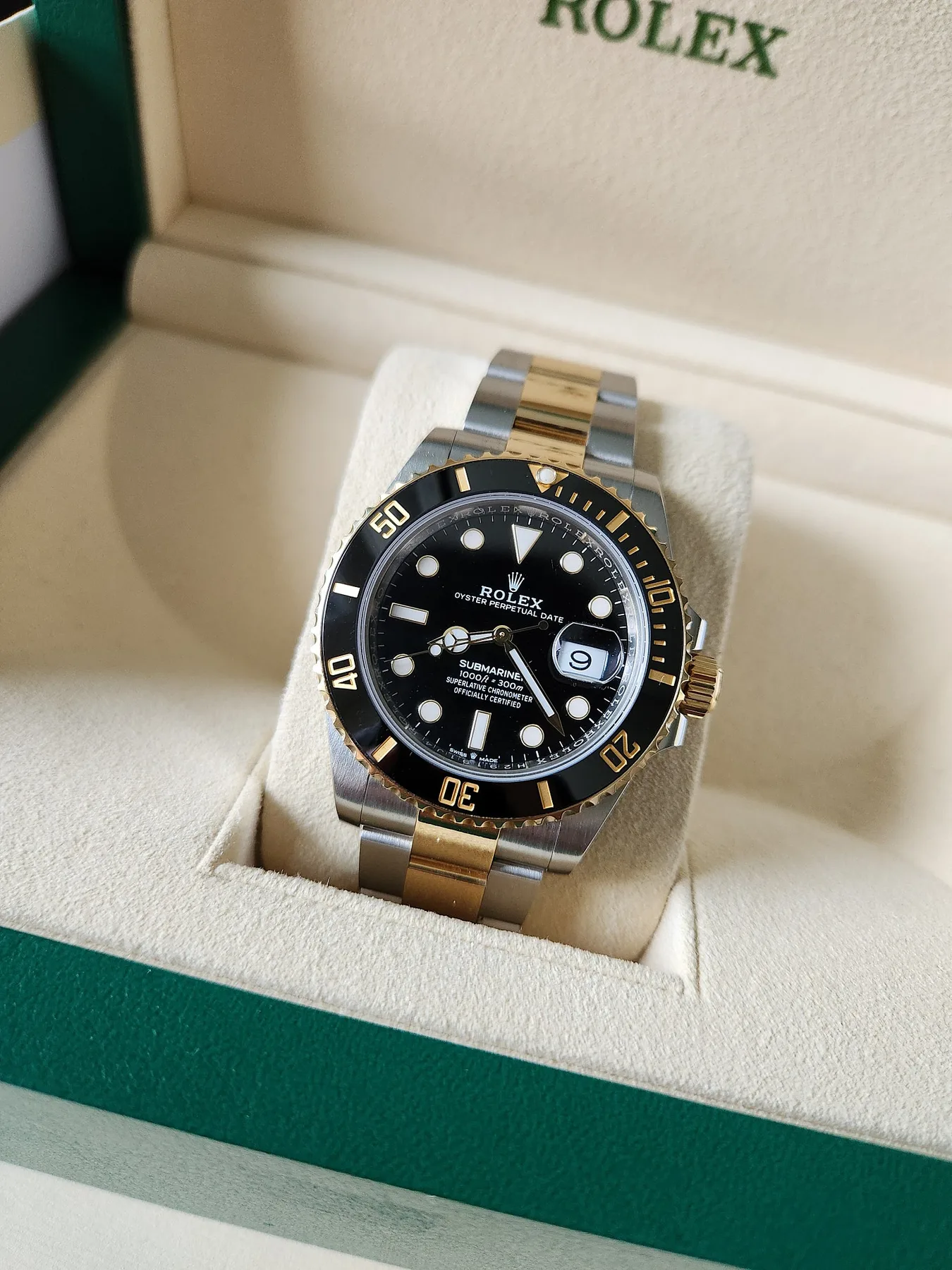 롤렉스 서브마리너 흑콤 41mm 2020 사진 1