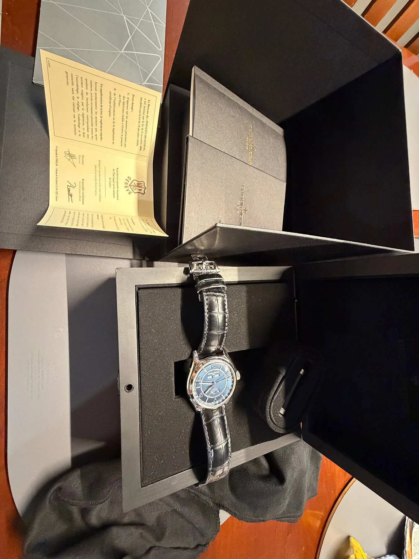 바쉐론콘스탄틴 Fiftysix Complete Calendar 40mm 2021 사진 5