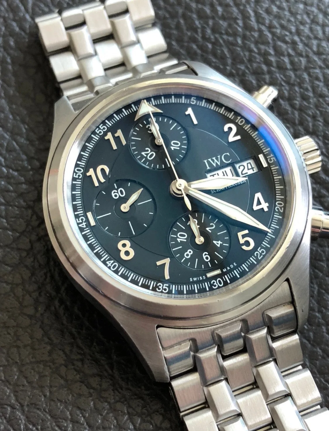 IWC 스핏파이어 크로노 3706 풀셋 2005 사진 7