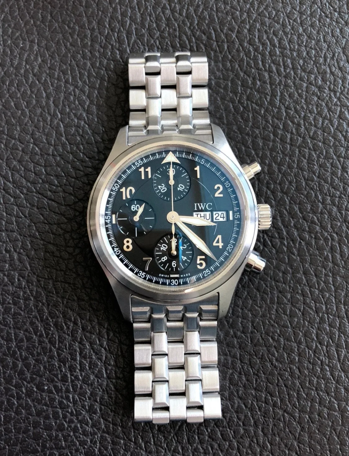 IWC 스핏파이어 크로노 3706 풀셋 2005 사진 8