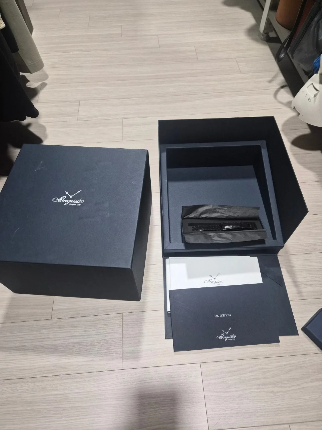 브레게 마린 티타늄 블루다이얼 2023 사진 4