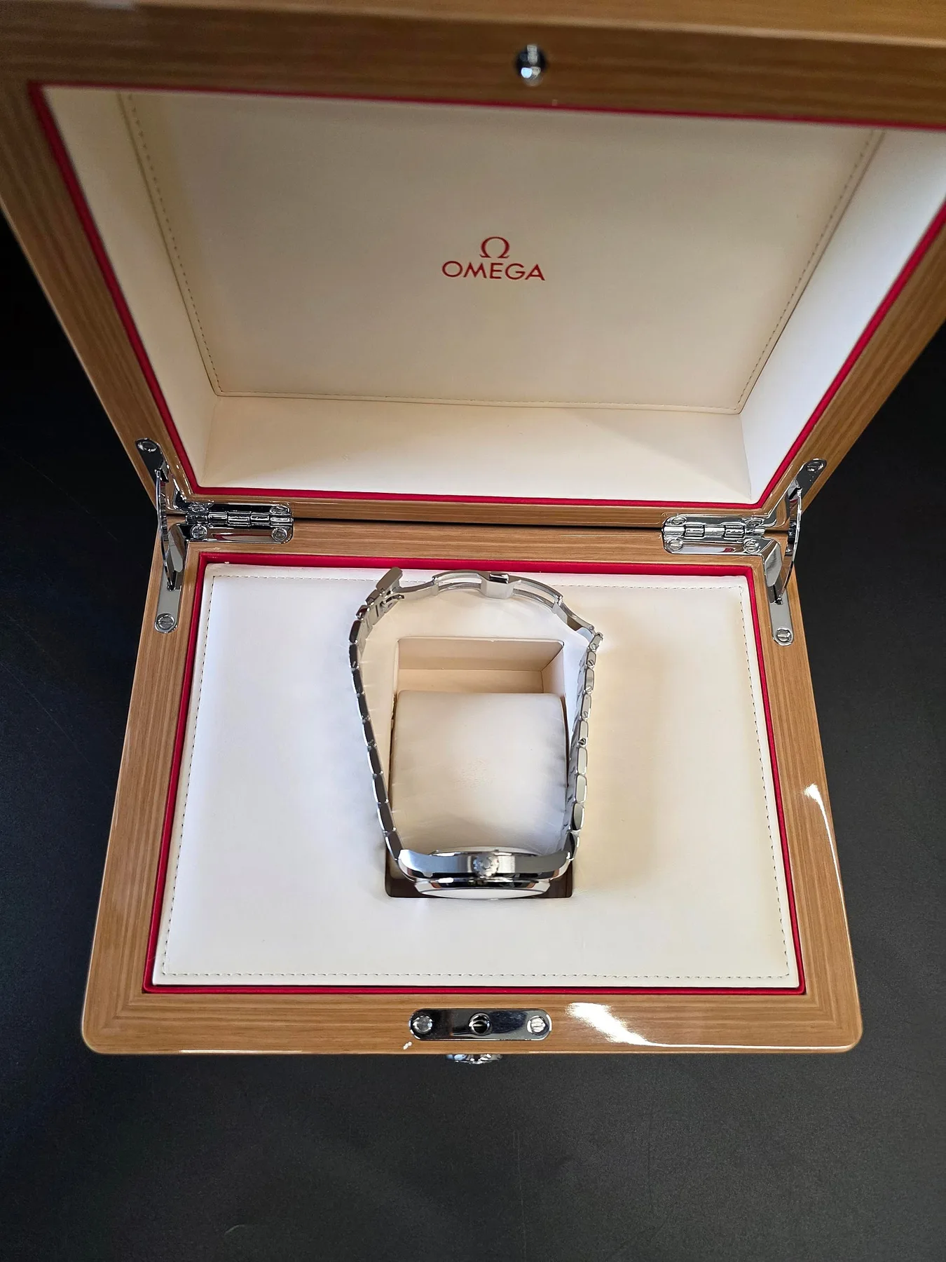 오메가 씨마스터 아쿠아 테라 청판 41.5mm 스틸 2017 사진 7