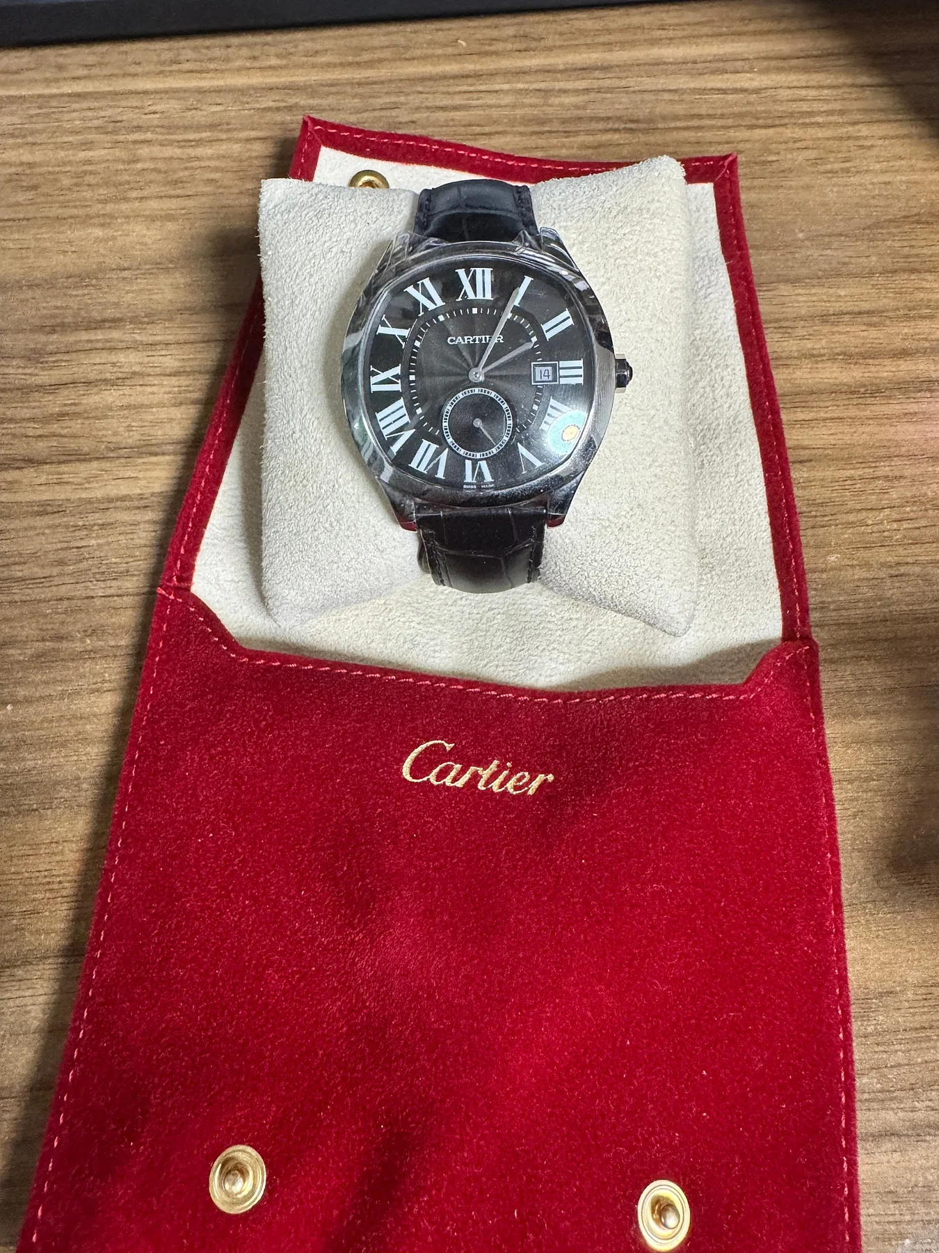까르띠에 Drive de Cartier Black Dial 풀세트 미착용 2022 사진 2