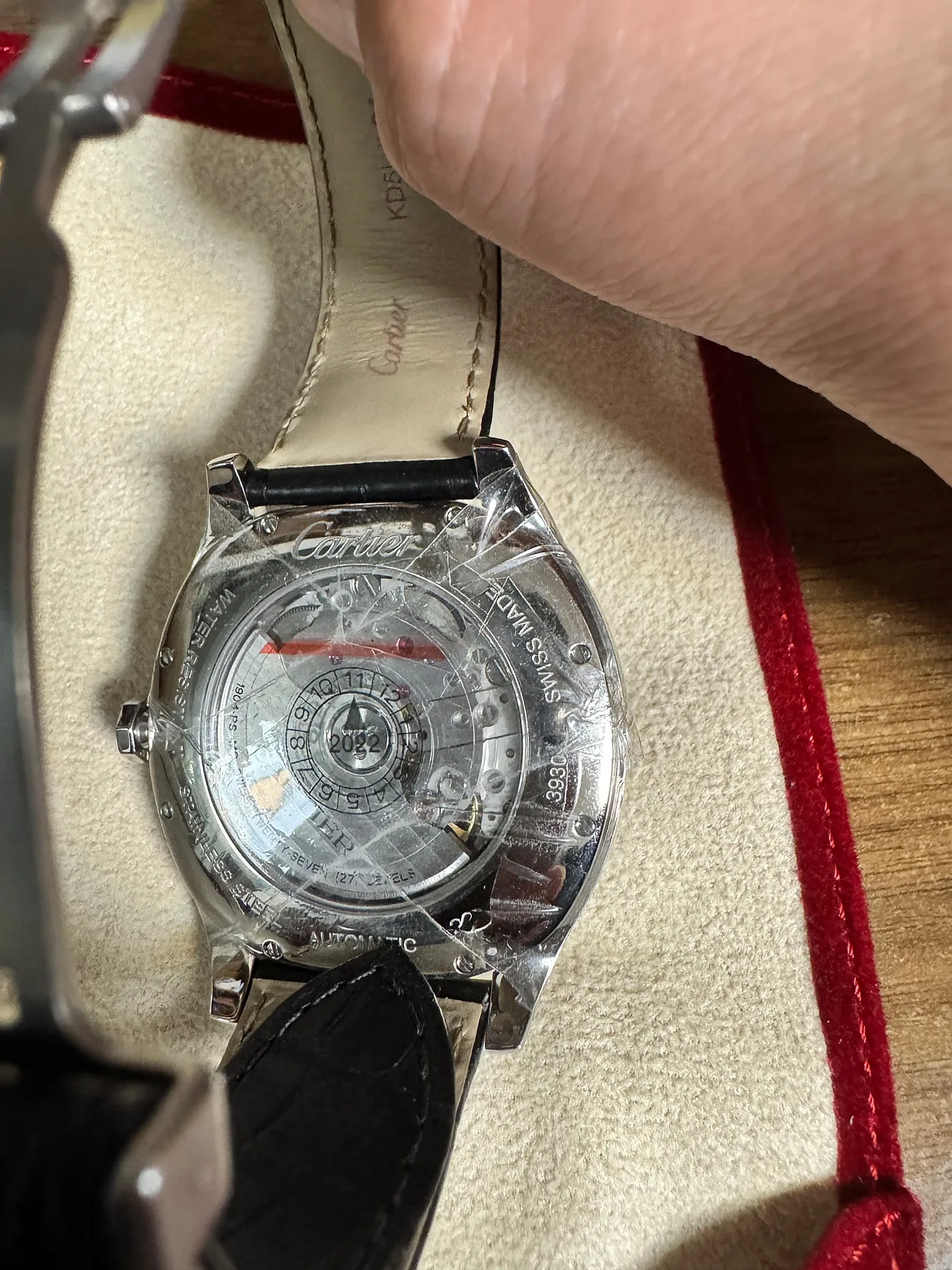 까르띠에 Drive de Cartier Black Dial 풀세트 미착용 2022 사진 4