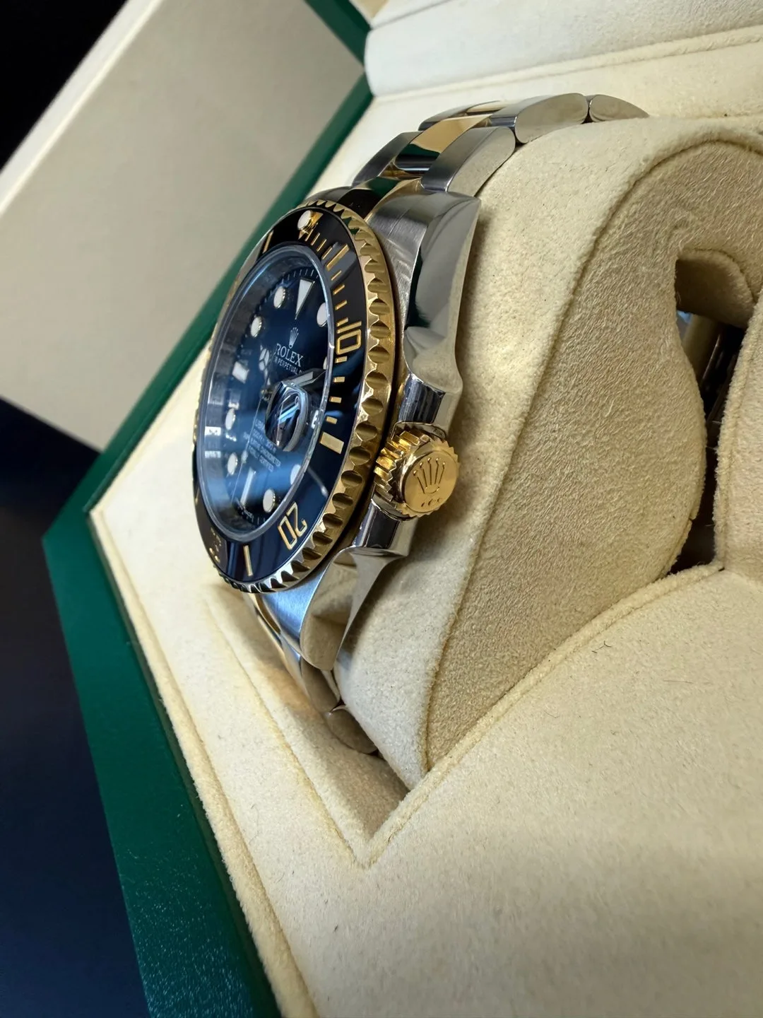 롤렉스 서브마리너 데이트 흑콤 40mm 116613LN 2015 사진 4