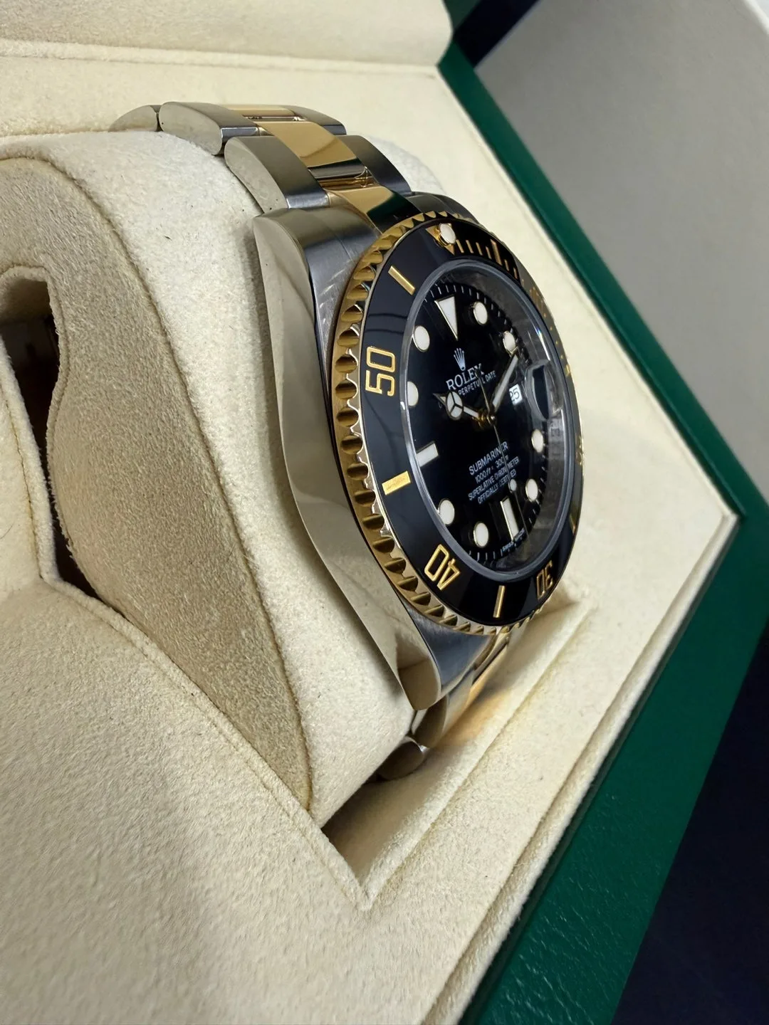 롤렉스 서브마리너 데이트 흑콤 40mm 116613LN 2015 사진 5