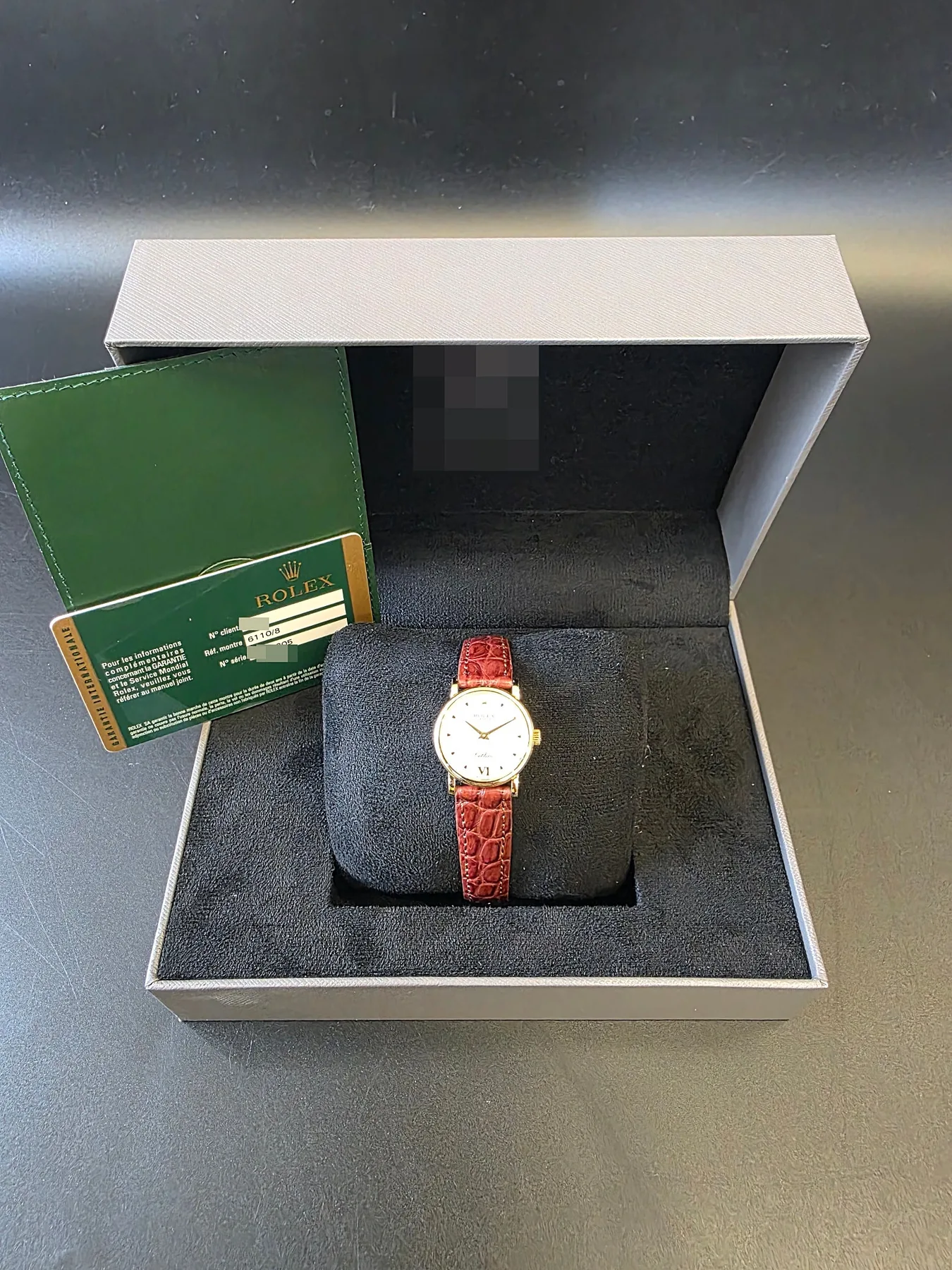 롤렉스 레이디 첼리니 26mm 옐로우 골드 2008 사진 4