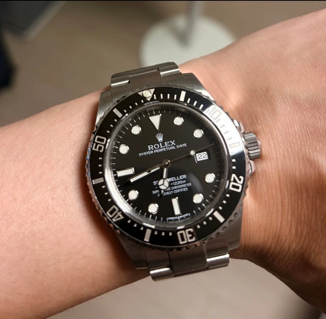 롤렉스 씨드웰러 40mm (ref.116600) 2015 사진 2