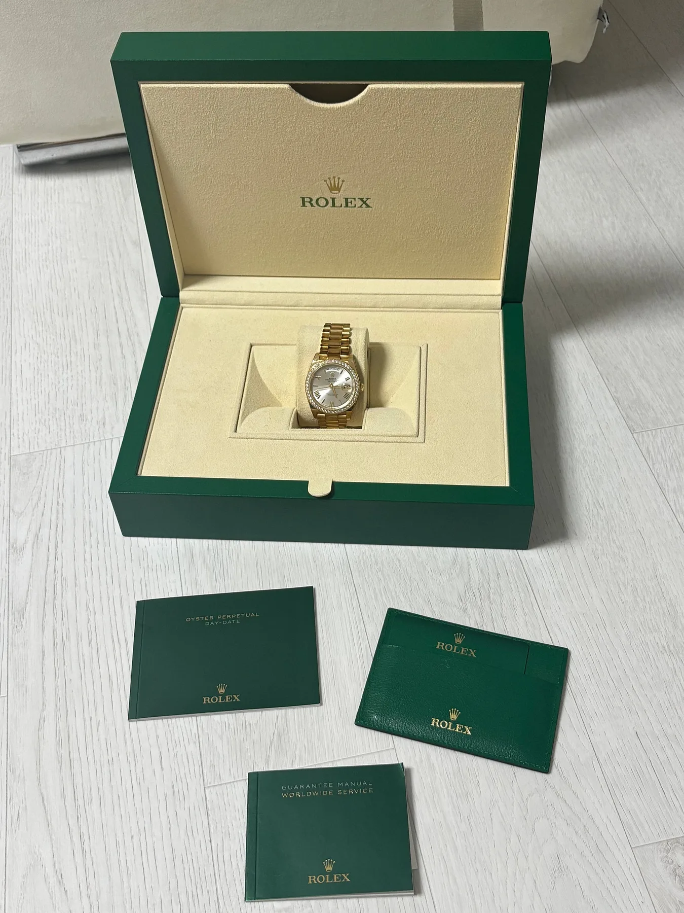 롤렉스 데이데이트 228348RBR 2022 사진 7