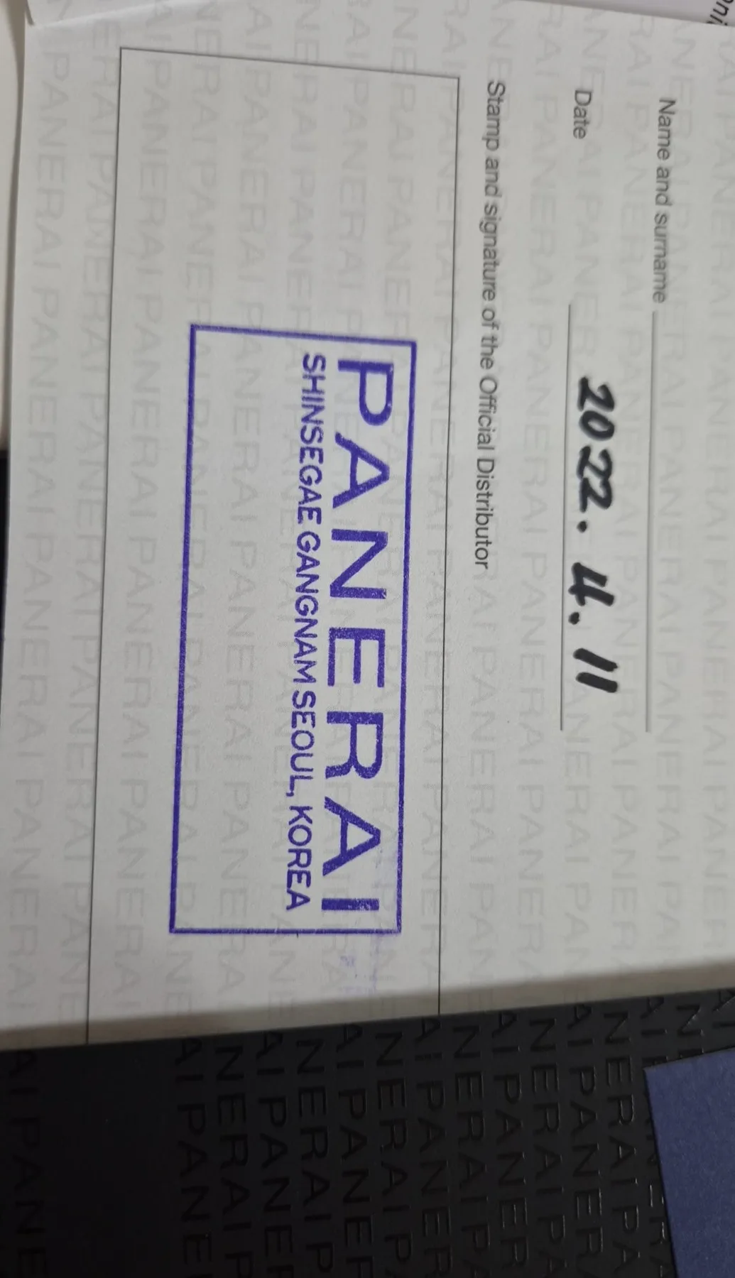 파네라이 PAM914 2022 사진 5
