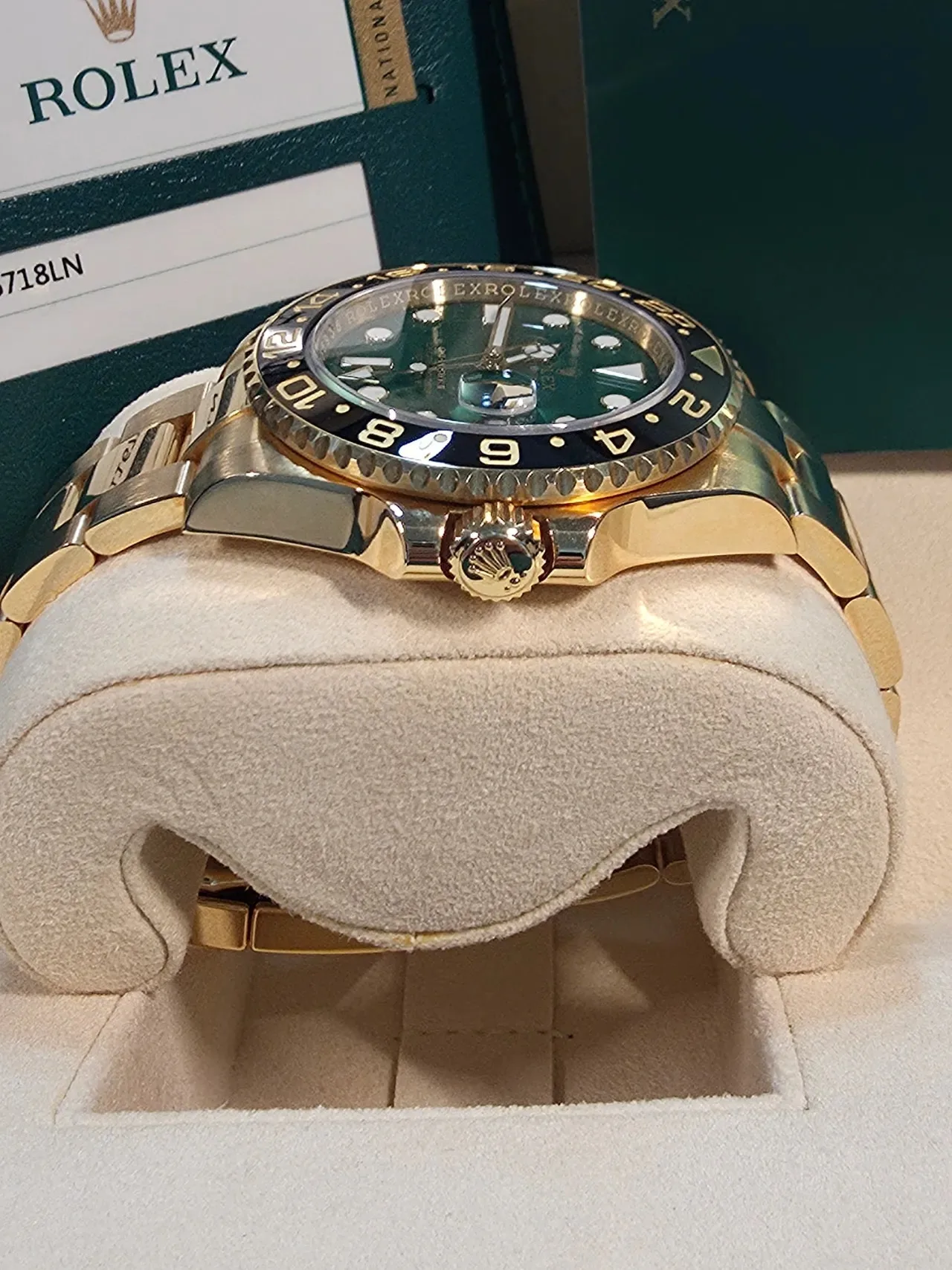 롤렉스 GMT-Master II 116718LN 녹금 2016 사진 2