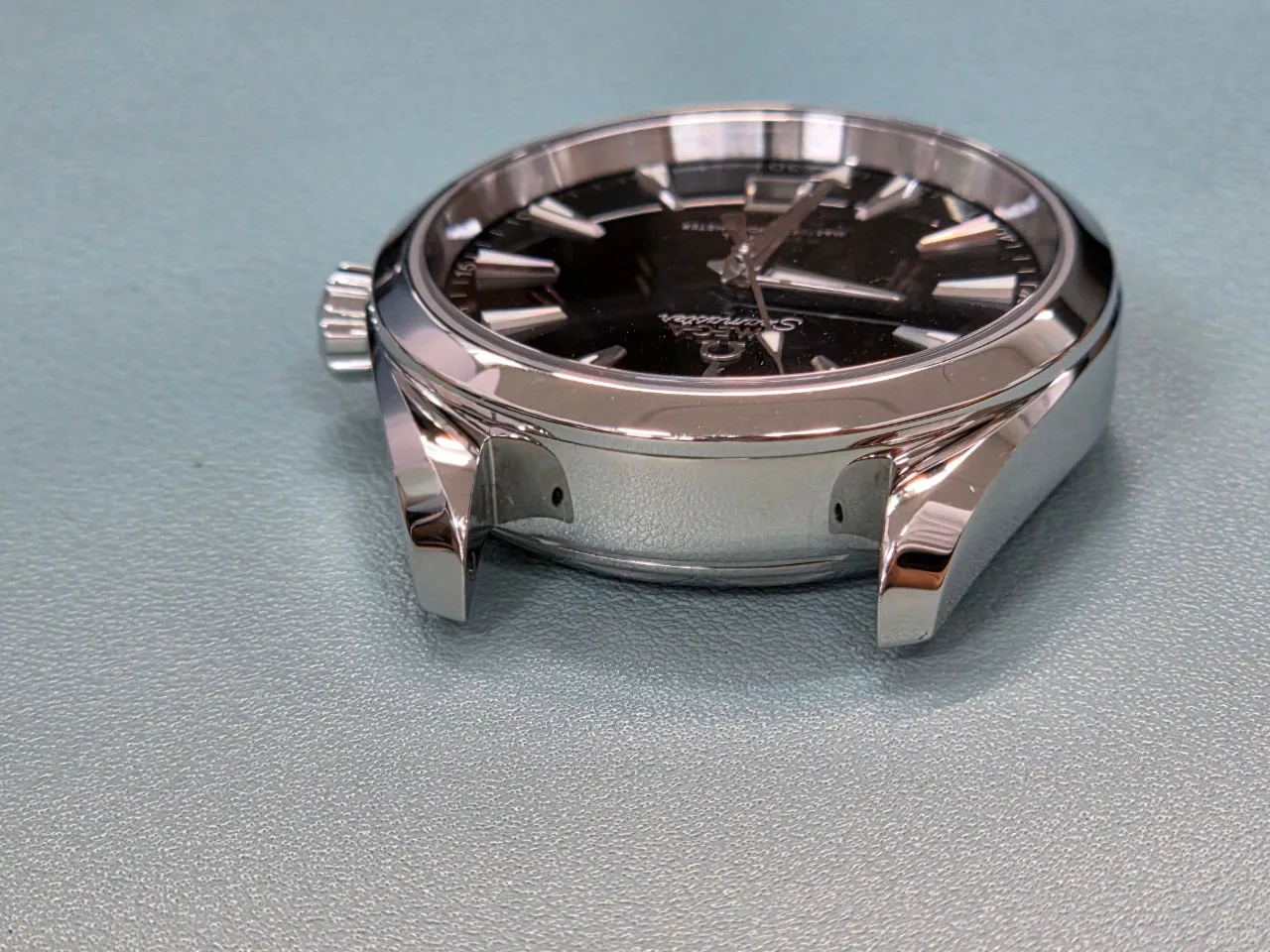 오메가 아쿠아테라 블랙래커 38mm 2024 사진 5