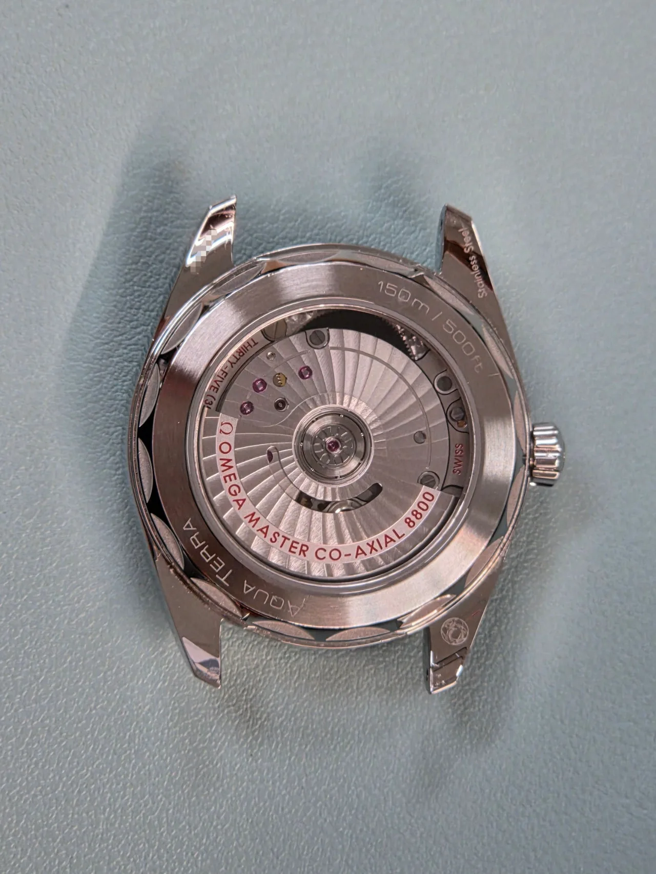 오메가 아쿠아테라 블랙래커 38mm 2024 사진 6
