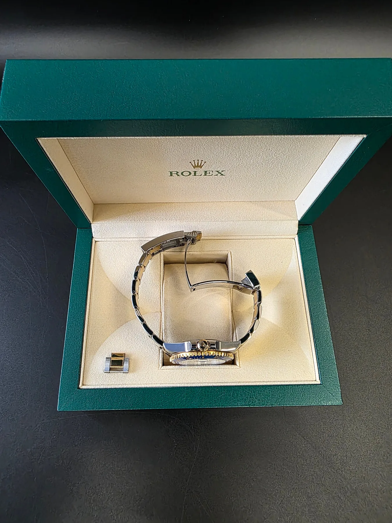 롤렉스 서브마리너 40mm 청판 옐로우골드 콤비 116613LB 2019 사진 7