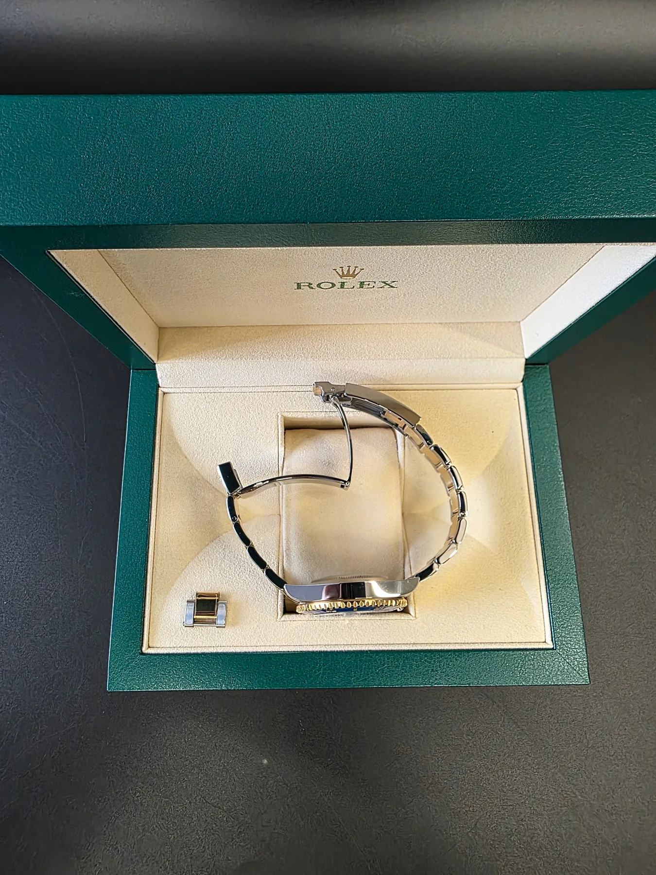롤렉스 서브마리너 40mm 청판 옐로우골드 콤비 116613LB 2019 사진 8