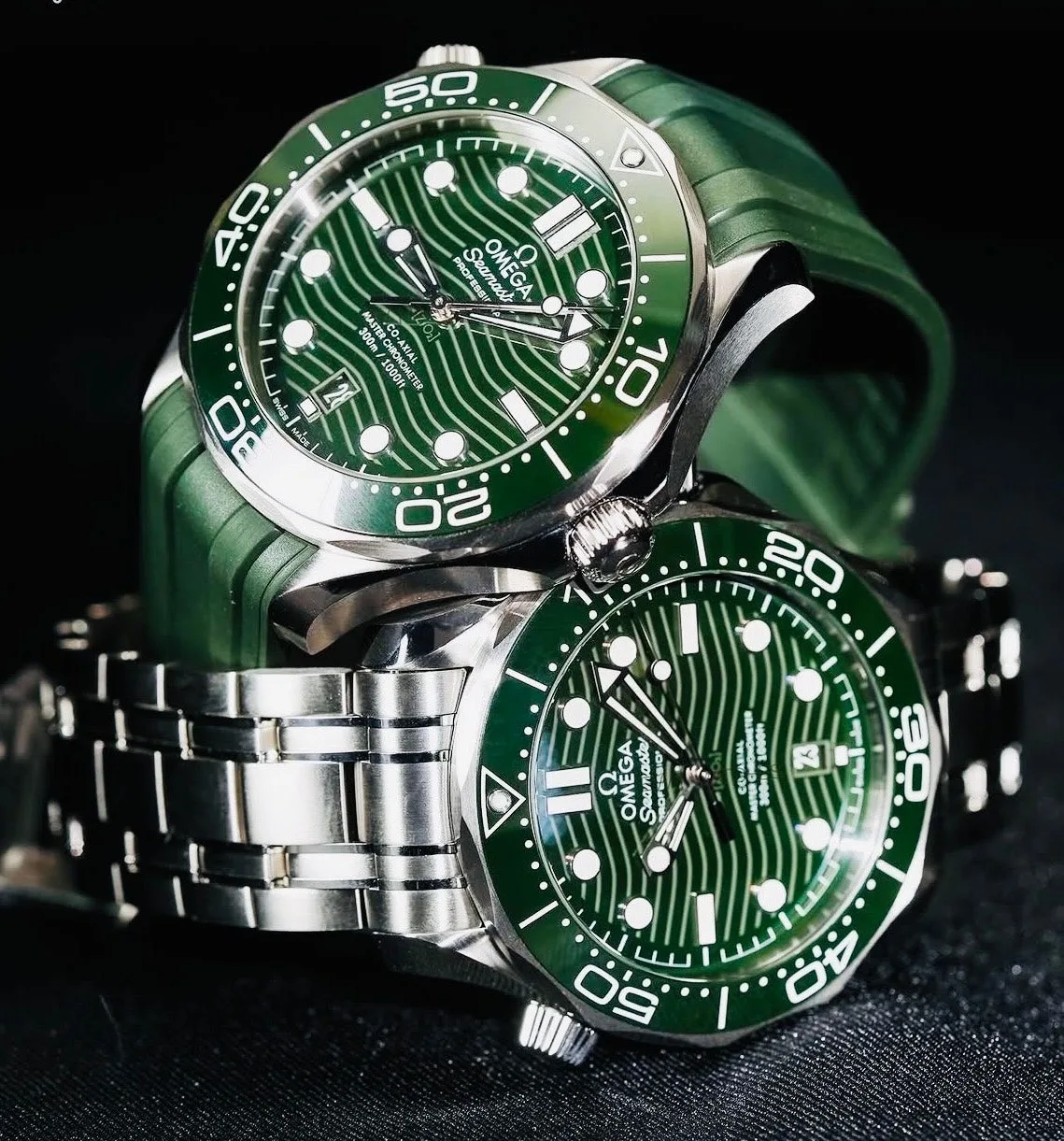오메가 씨마스터300 그린 42mm 브레이슬릿 2024 사진 1