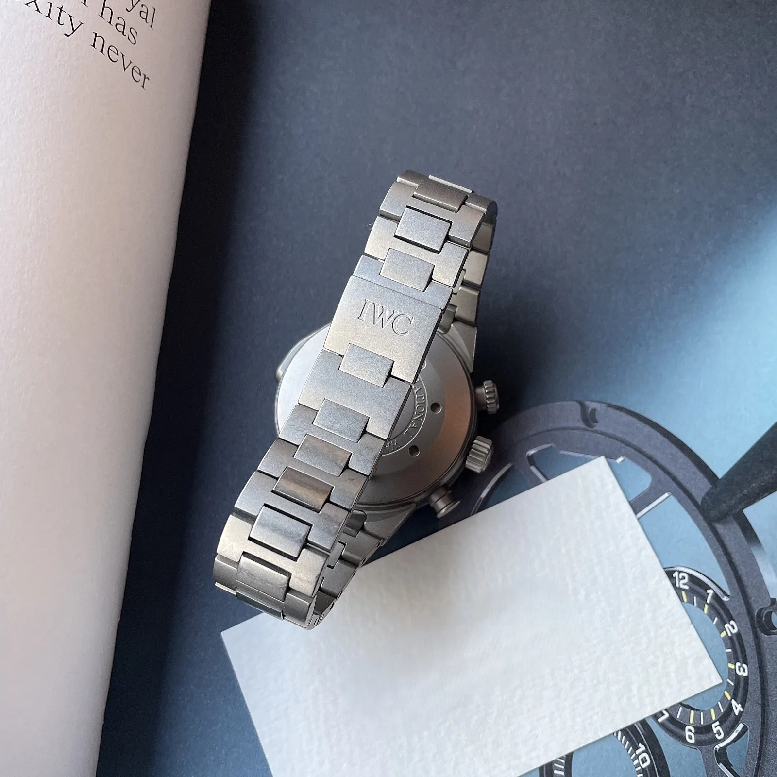 IWC 아쿠아타이머 크로노그래프 티타늄 44mm 2005 사진 3
